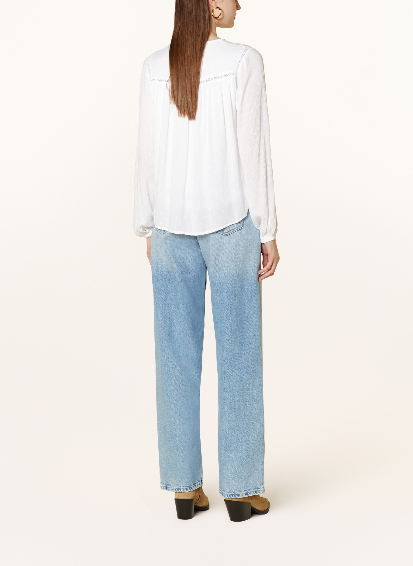 Pepe Jeans Shirt blouse ALANIS, Color: WHITE (Image 3)