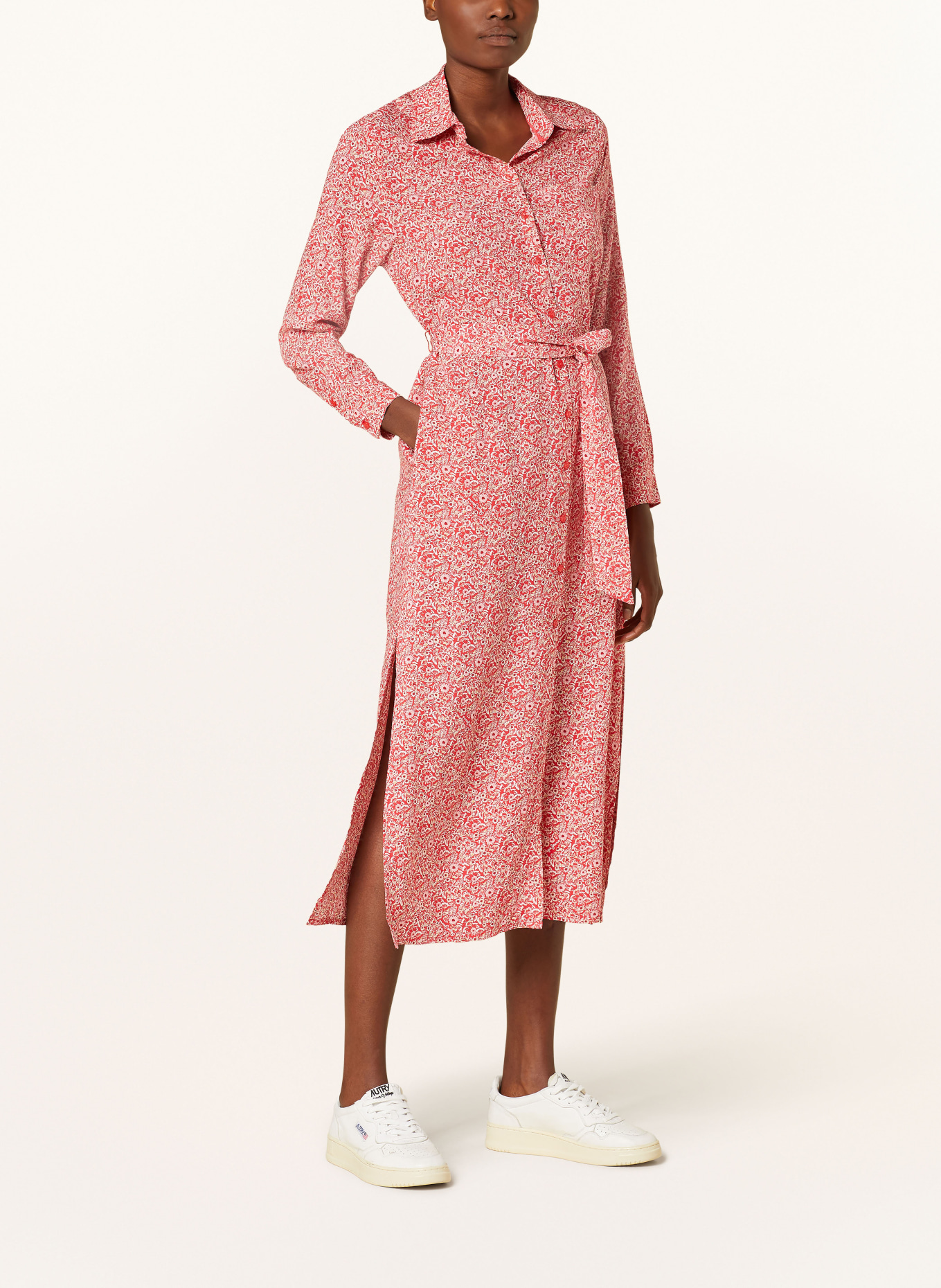 Pepe Jeans Shirt dress BROOKE, Color: RED/ LIGHT RED/ NUDE (Image 2)