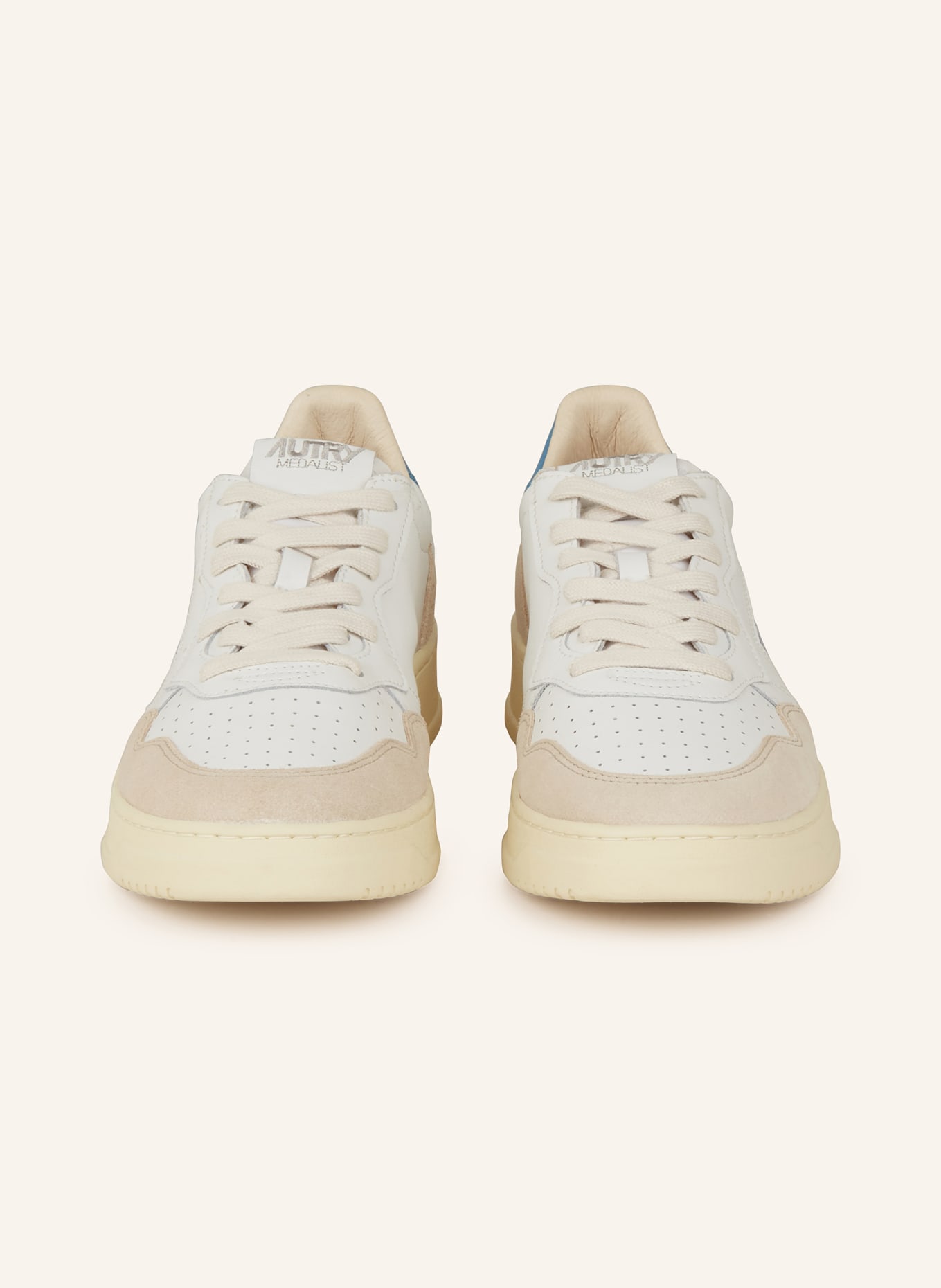 AUTRY Sneaker MEDALIST LOW, Farbe: WEISS/ BEIGE (Bild 3)