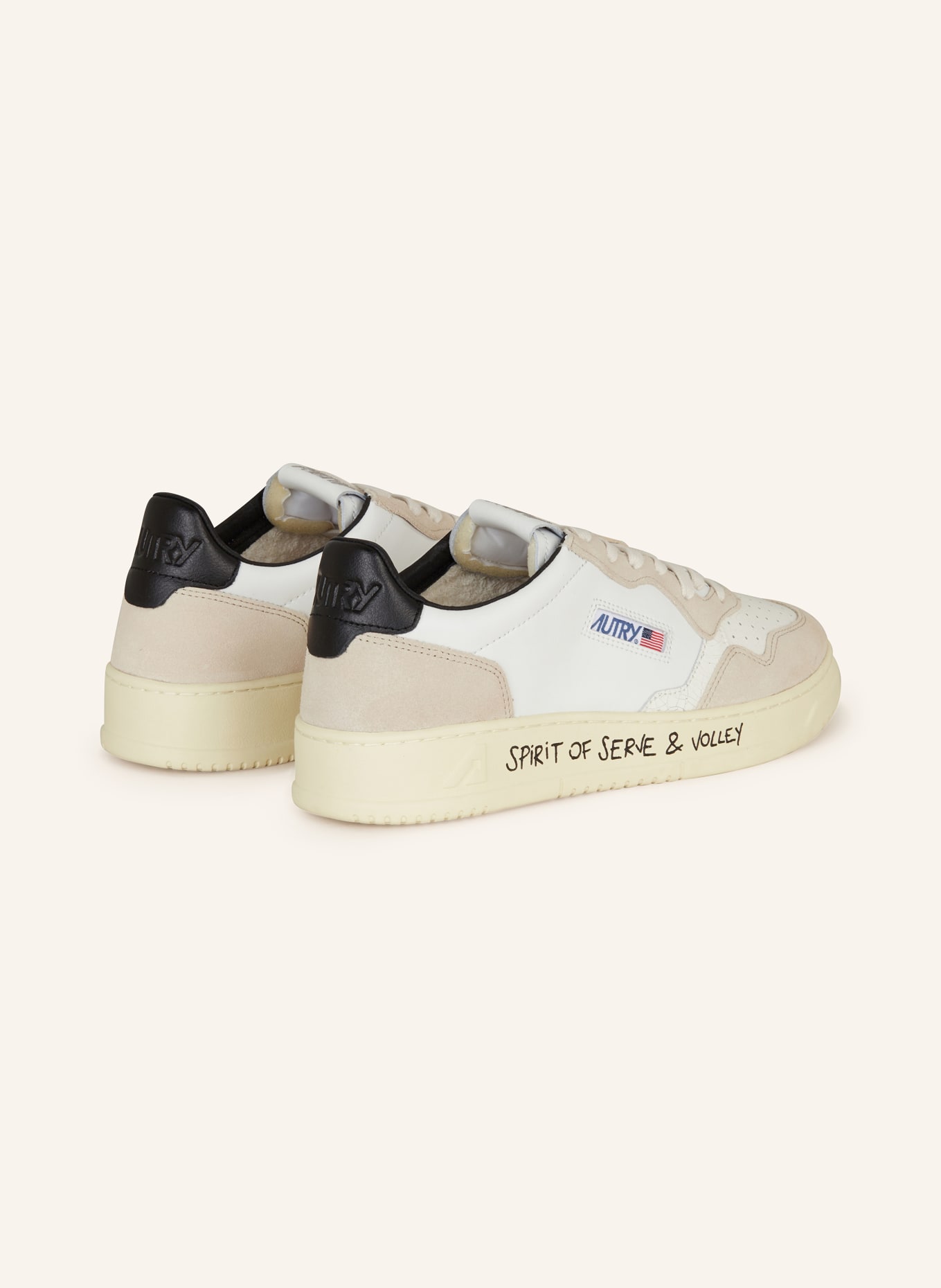AUTRY Sneakers MEDALIST, Color: WHITE/ BEIGE (Image 2)