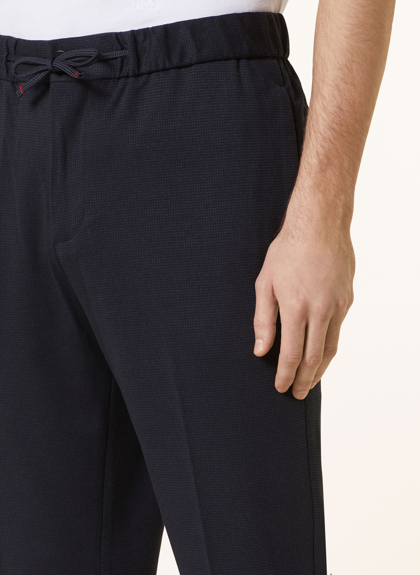 SCOTCH & SODA Hose FINCH im Jogging-Stil Regular Tapered Fit, Farbe: DUNKELBLAU (Bild 5)