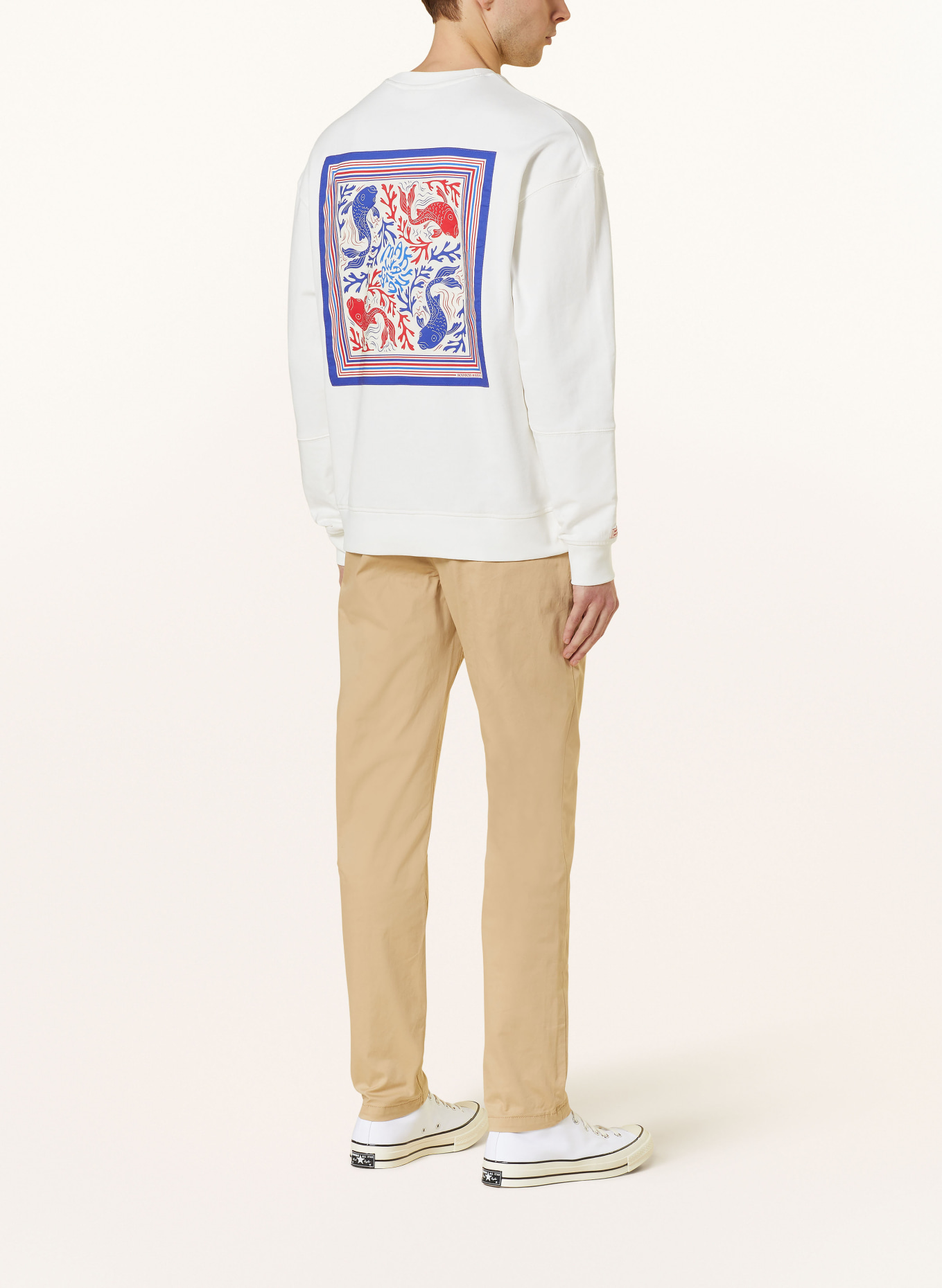 SCOTCH & SODA Sweatshirt, Color: WHITE (Image 2)