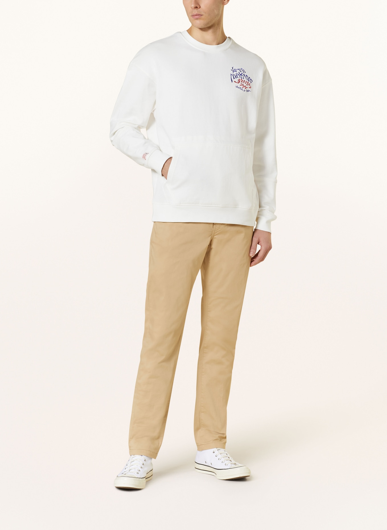SCOTCH & SODA Sweatshirt, Color: WHITE (Image 3)
