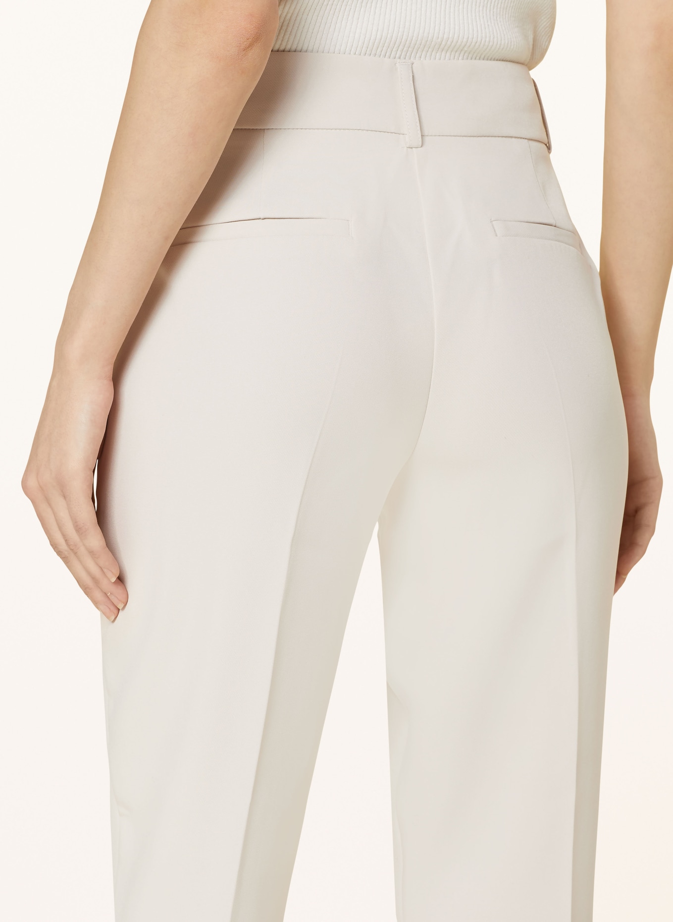 ONLY Trousers, Color: ECRU (Image 5)