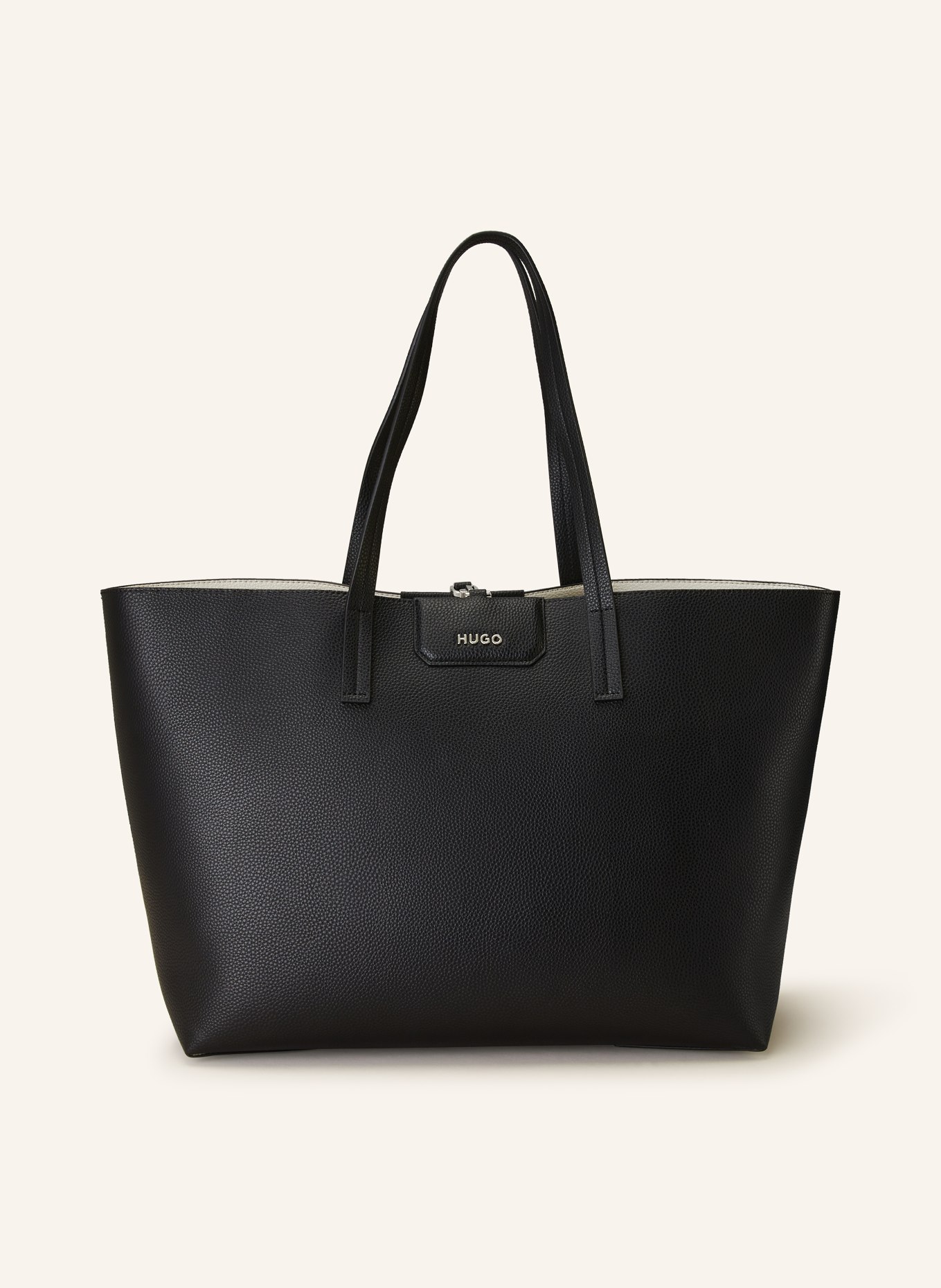 HUGO Shopper CHRIS with pouch, Color: BLACK (Image 1)