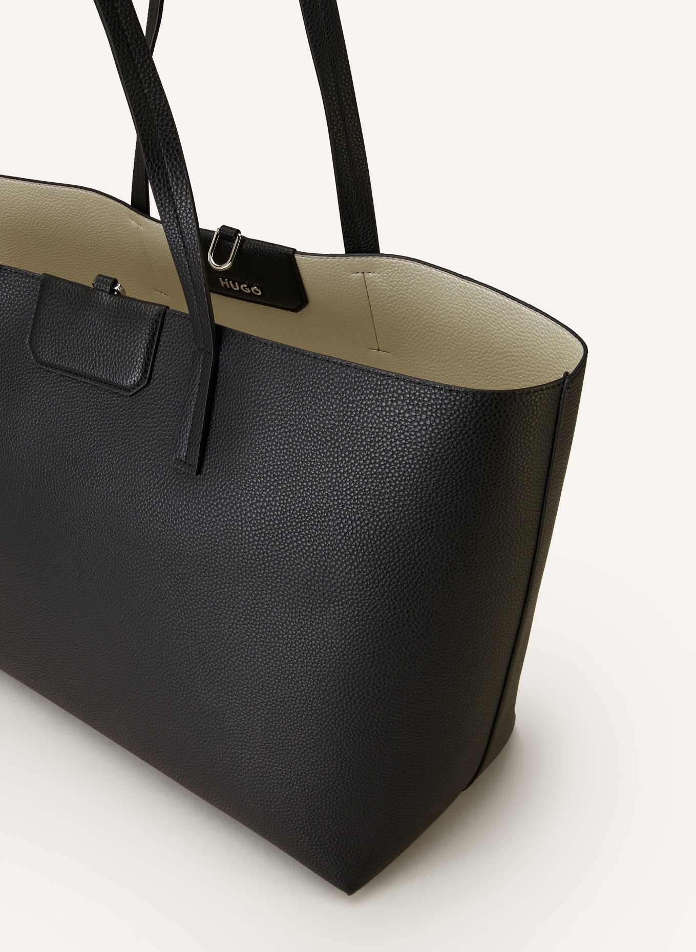 HUGO Shopper CHRIS with pouch, Color: BLACK (Image 3)