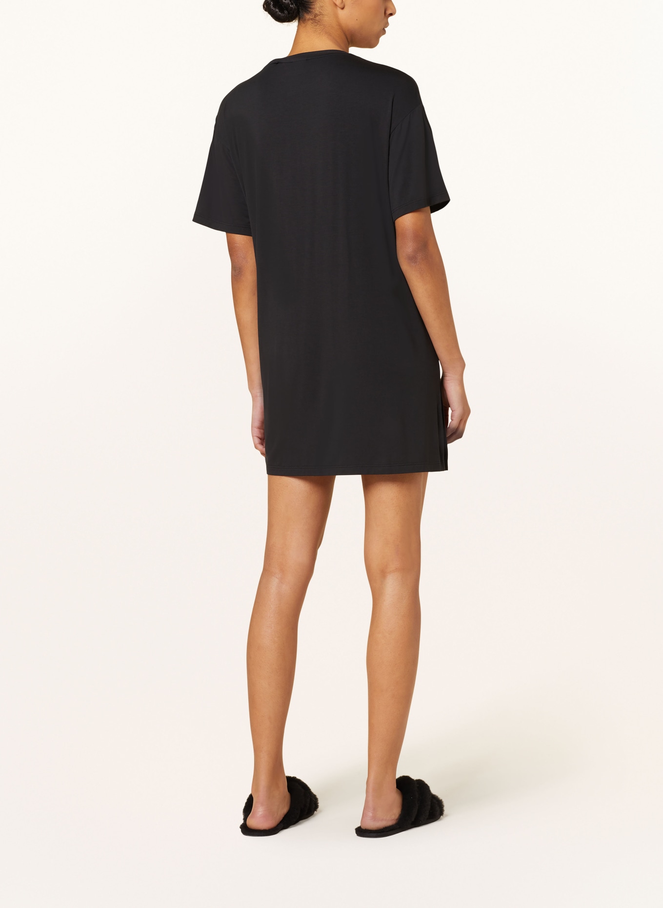 HUGO Nightgown, Color: BLACK (Image 3)