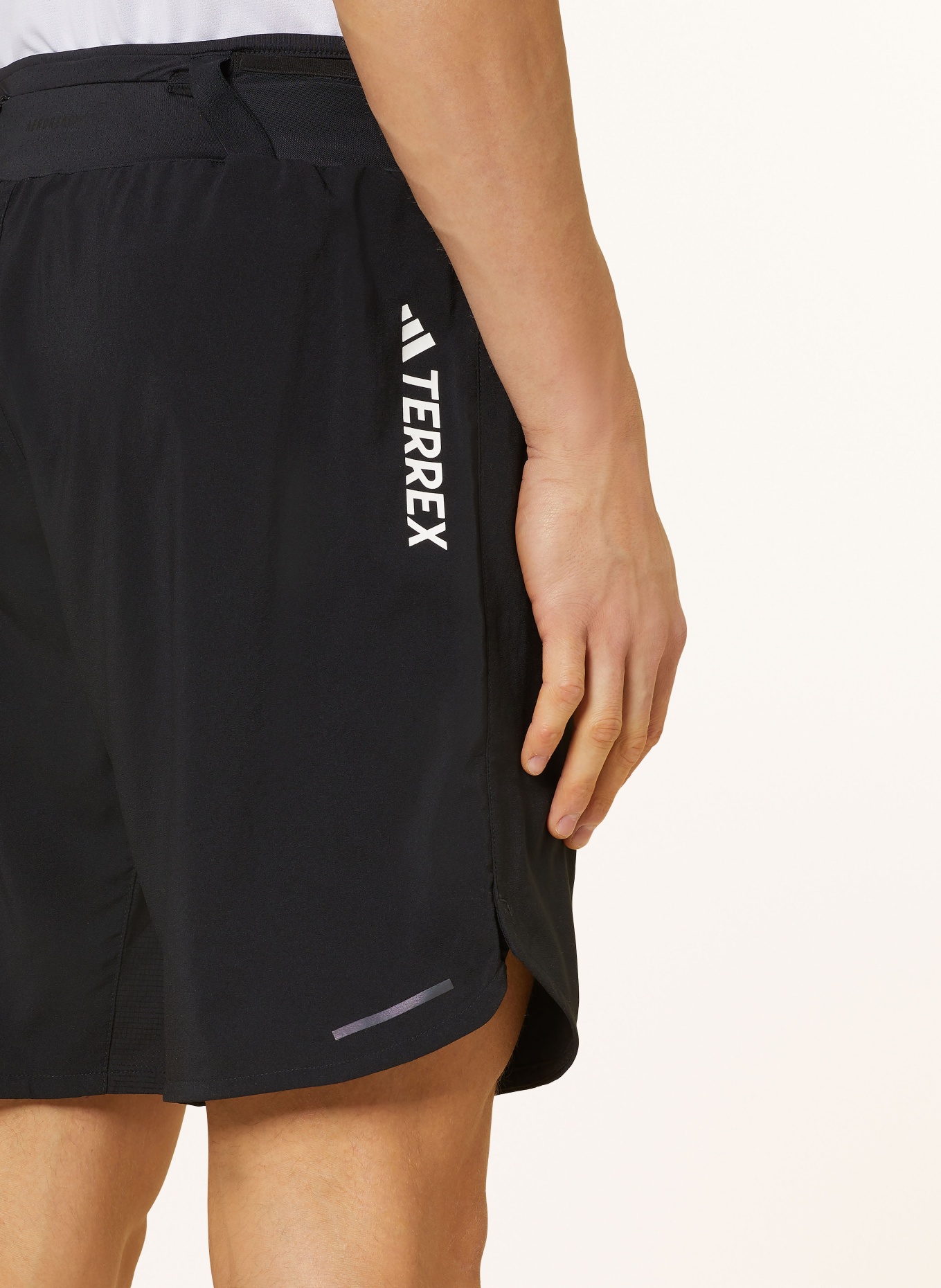 adidas TERREX 2-in-1 running shorts TERREX AGRAVIC TRAIL RUNNING, Color: BLACK (Image 6)