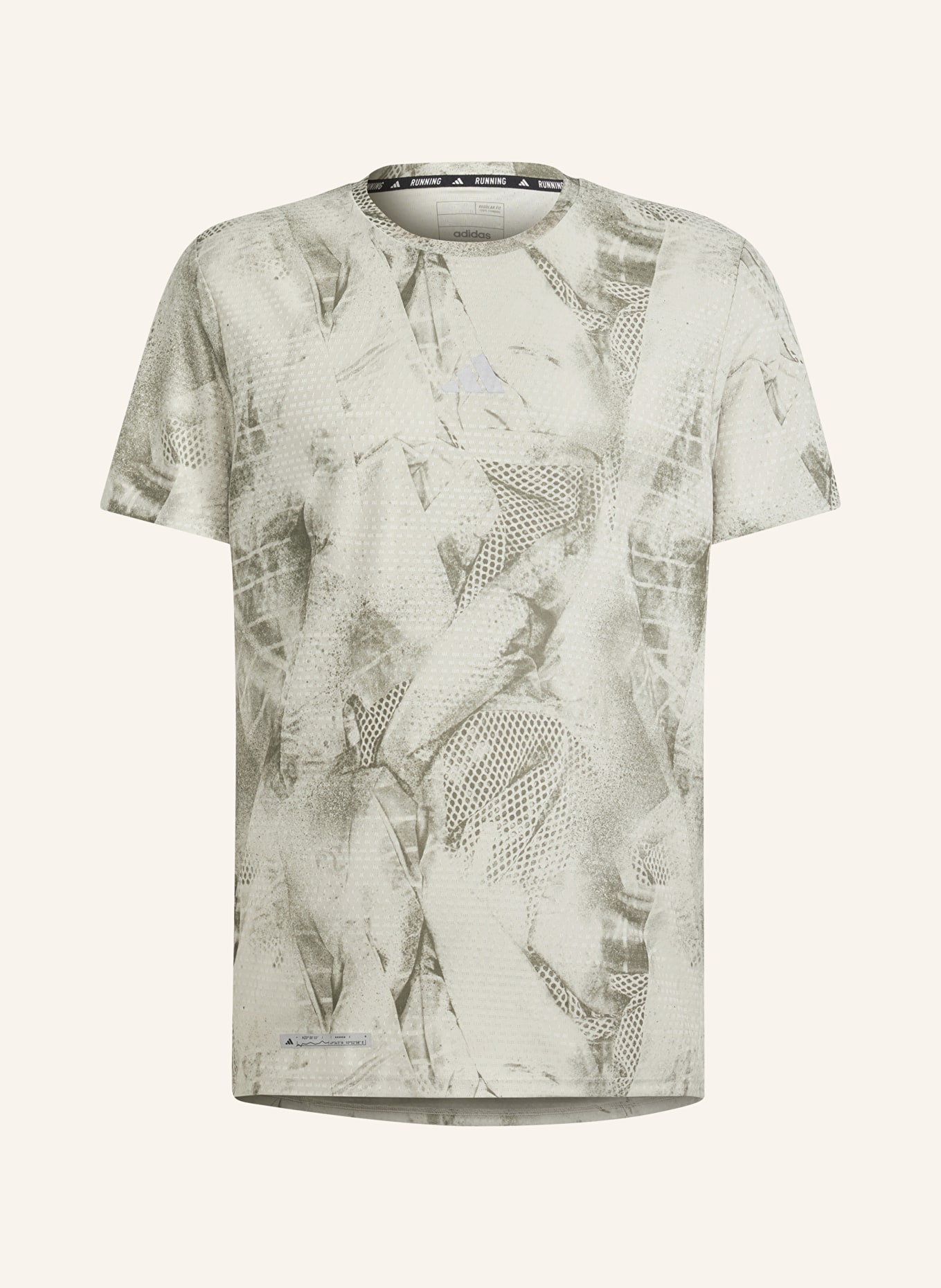 adidas T-Shirt ULTIMATE, Farbe: KHAKI/ OLIV (Bild 1)