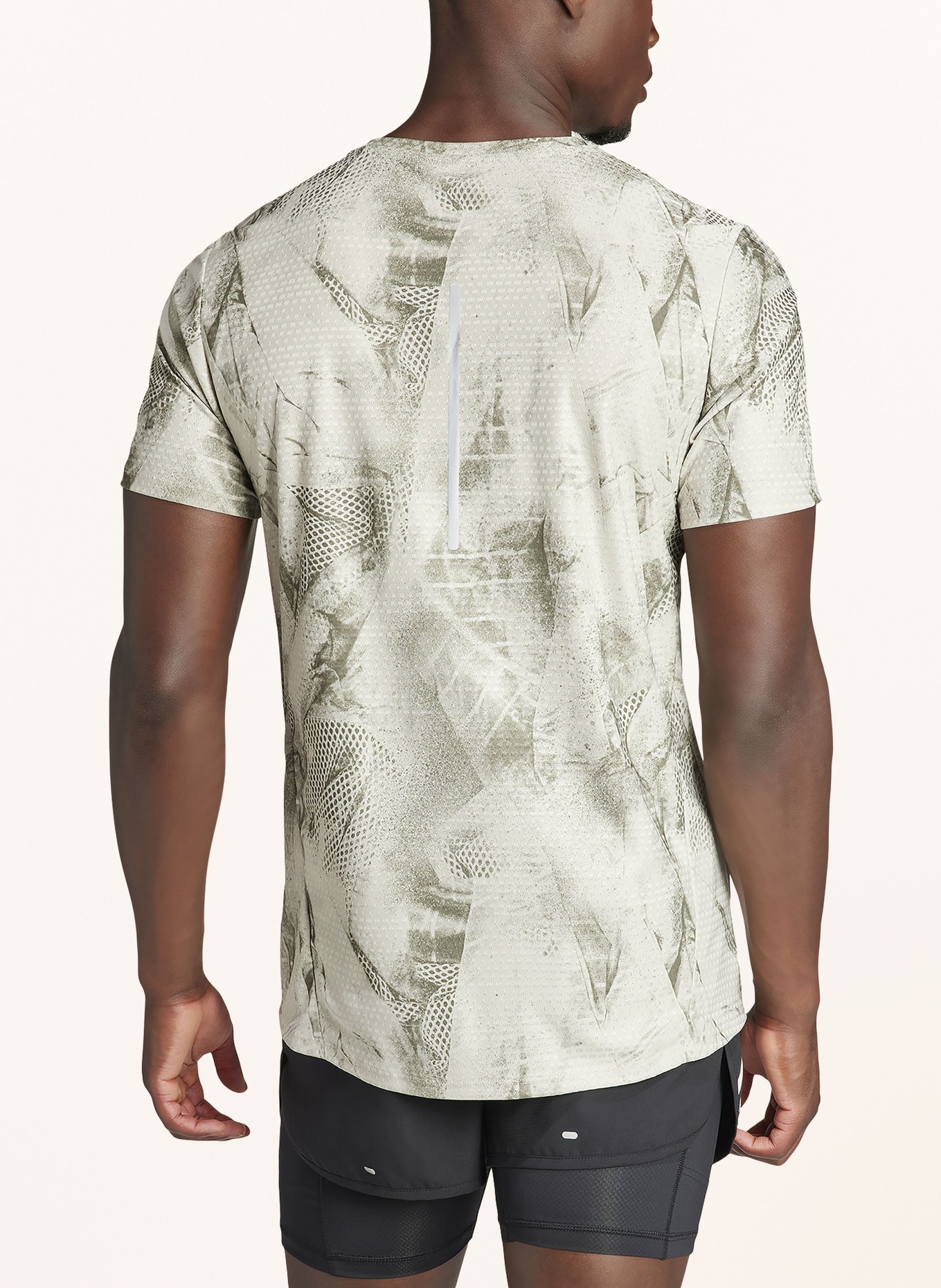 adidas T-Shirt ULTIMATE, Farbe: KHAKI/ OLIV (Bild 3)