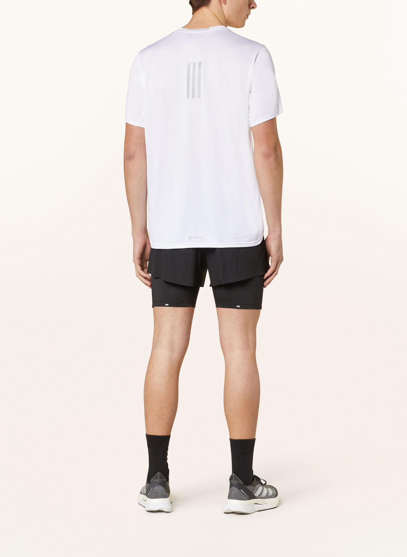 adidas 2-in-1 running shorts ULTIMATEADIDAS, Color: BLACK (Image 3)