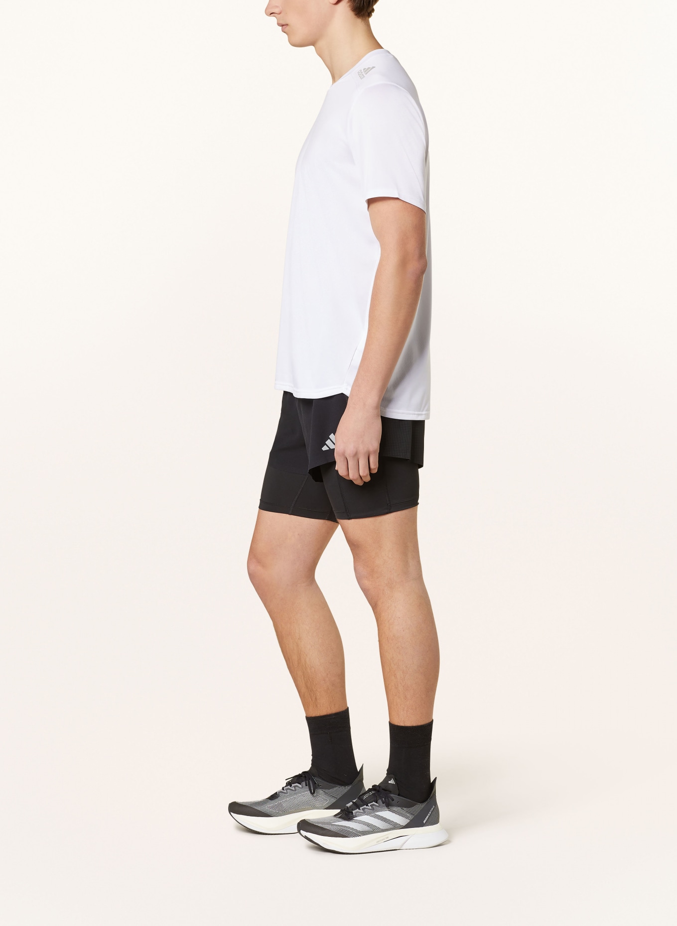 adidas 2-in-1 running shorts ULTIMATEADIDAS, Color: BLACK (Image 4)