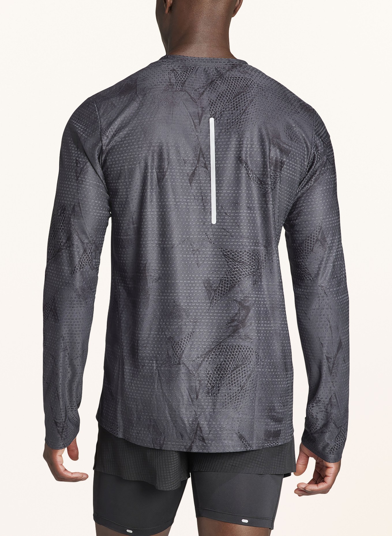 adidas Running shirt ULTIMATE, Color: DARK GRAY/ BLACK (Image 3)