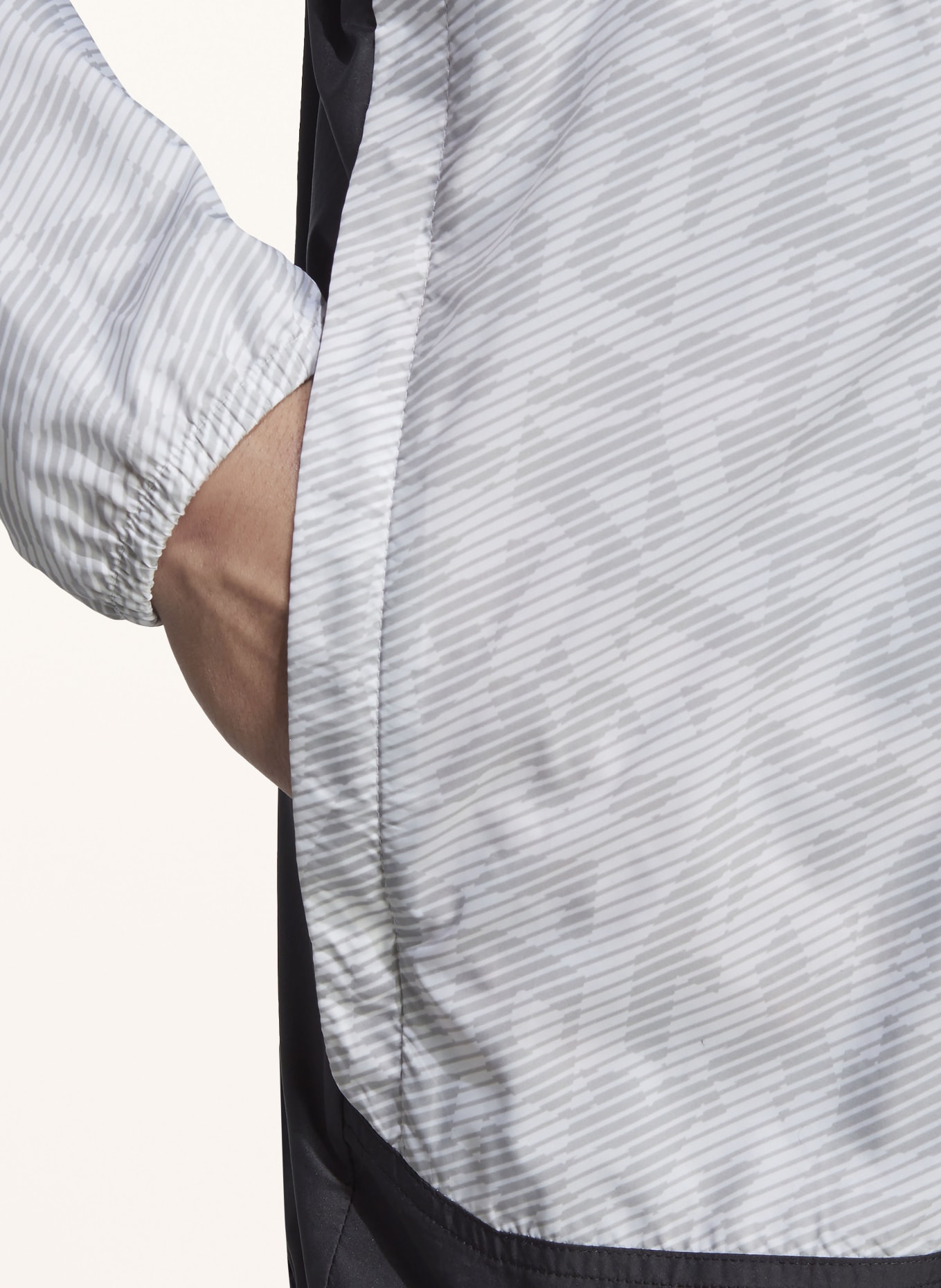 adidas Running jacket TERREX TRAIL, Color: BLACK/ WHITE (Image 4)
