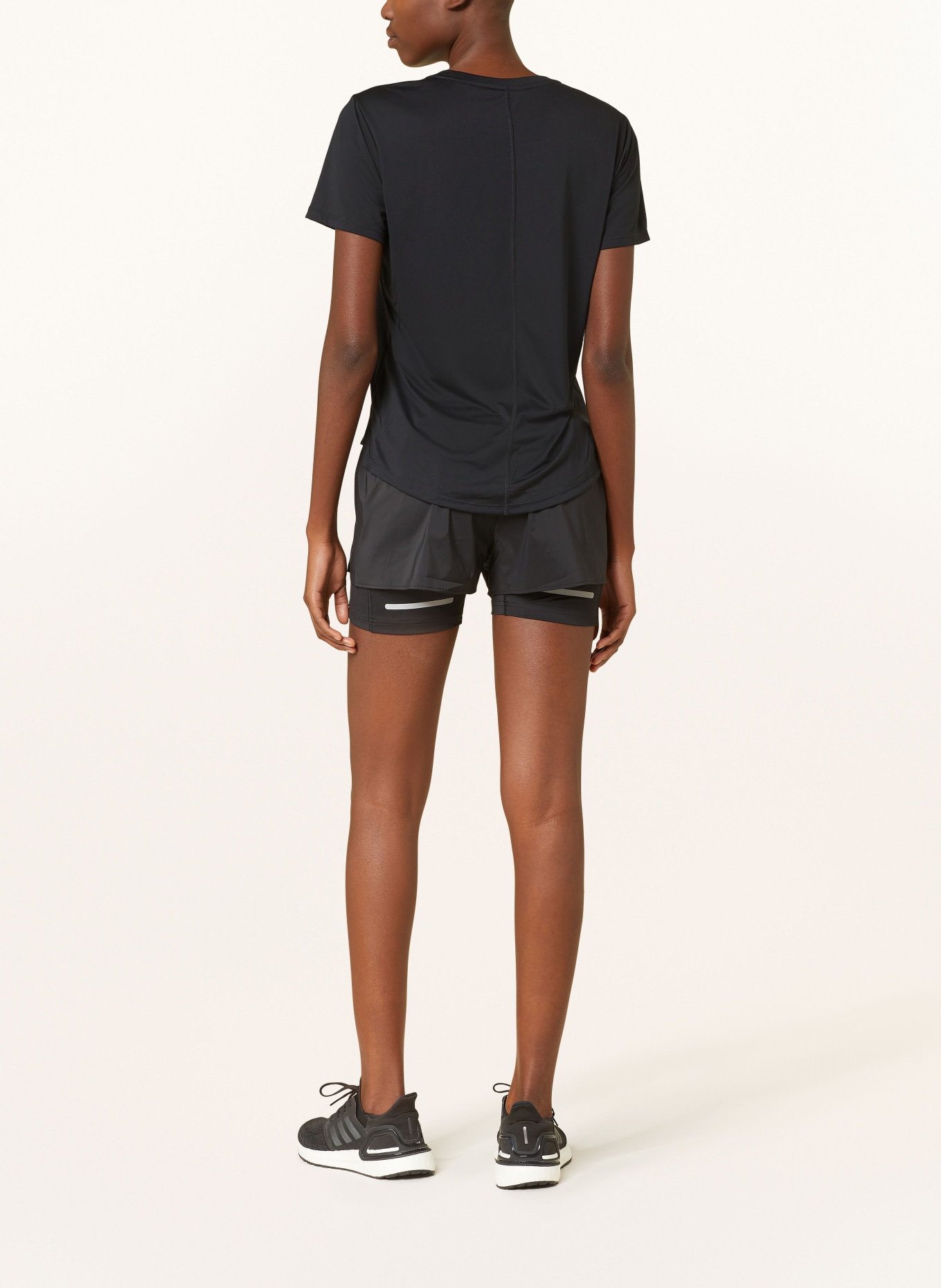 adidas 2-in-1 running shorts, Color: BLACK (Image 3)