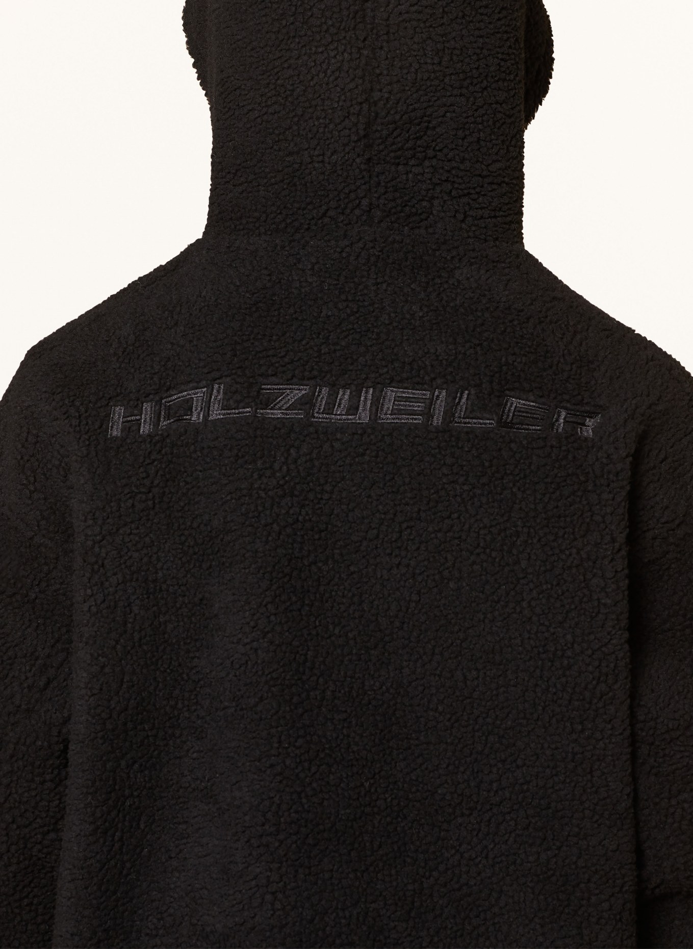 HOLZWEILER Teddy jacket SOOTHEST, Color: BLACK (Image 5)