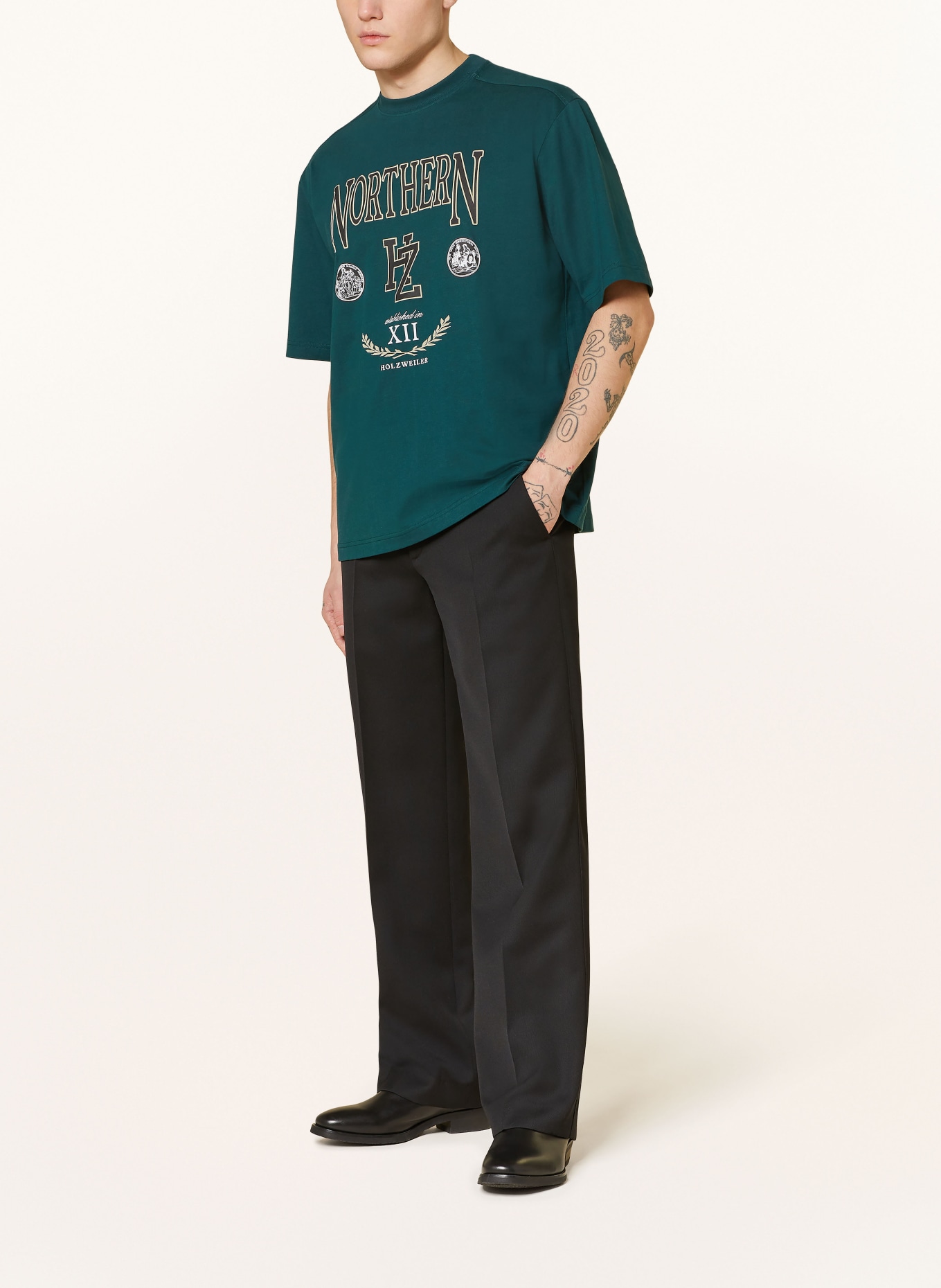 HOLZWEILER T-shirt RANGER, Color: TEAL (Image 2)