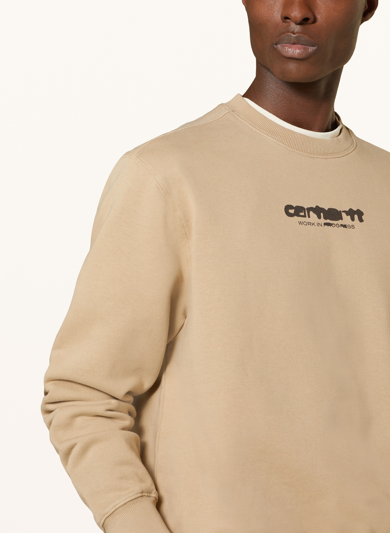 carhartt WIP Sweatshirt, Color: BEIGE (Image 4)