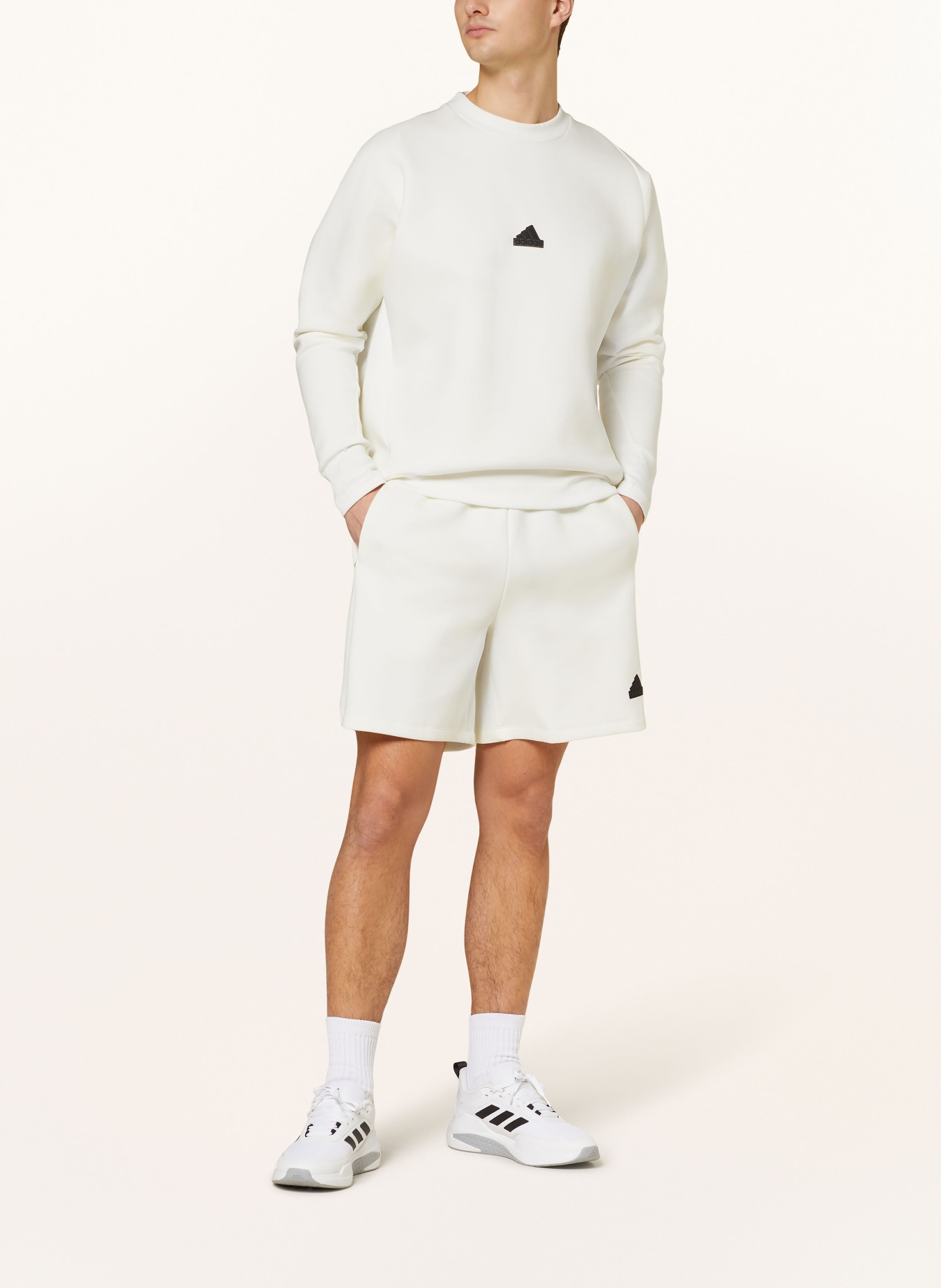adidas Sweat shorts Z.N.E, Color: WHITE (Image 2)