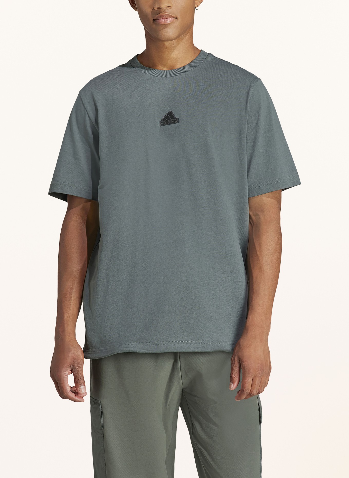 adidas T-Shirt M CE Q1, Farbe: DUNKELGRÜN (Bild 2)