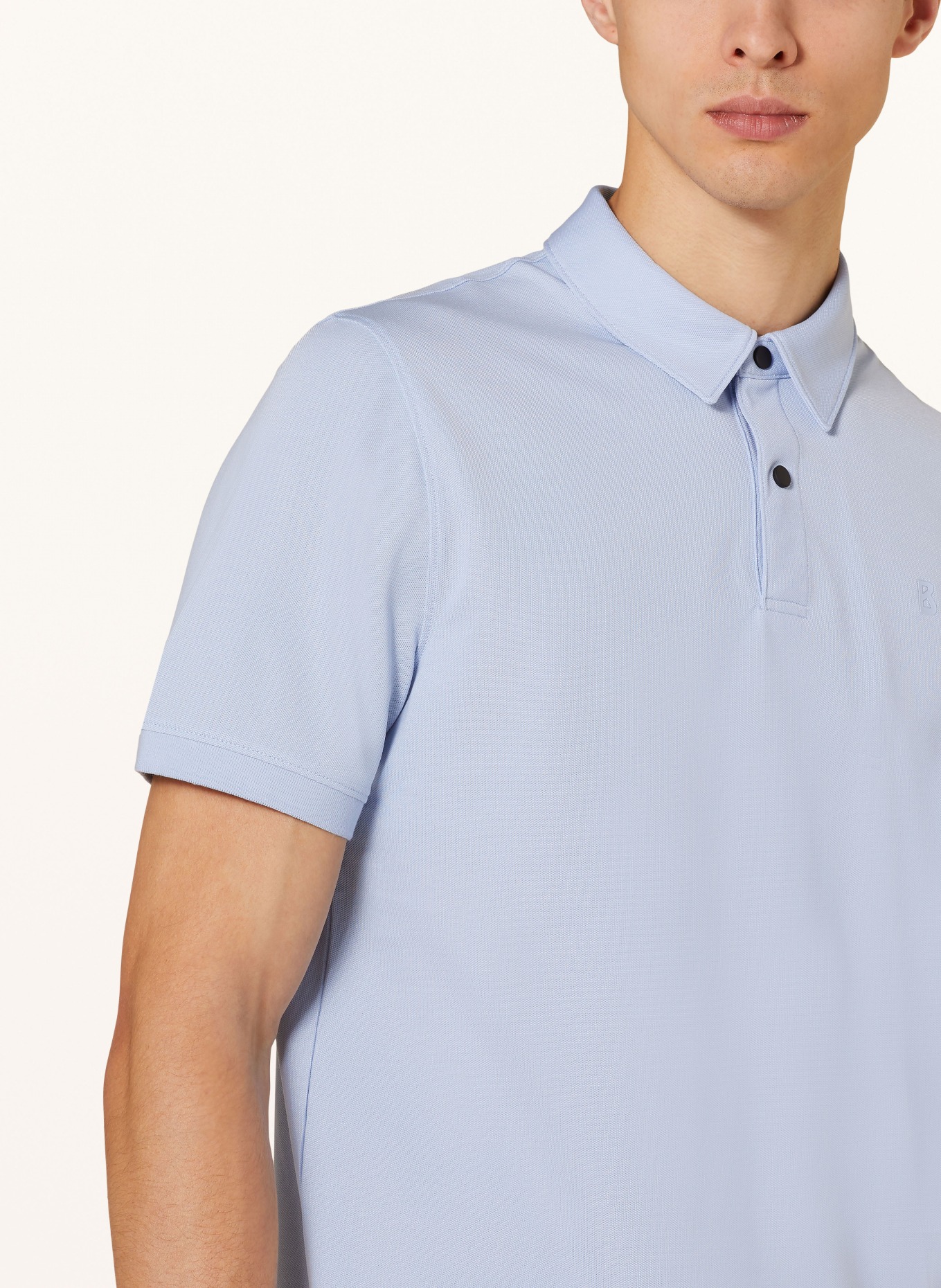 BOGNER Piqué-Poloshirt TIMO Regular Fit, Farbe: HELLBLAU (Bild 4)