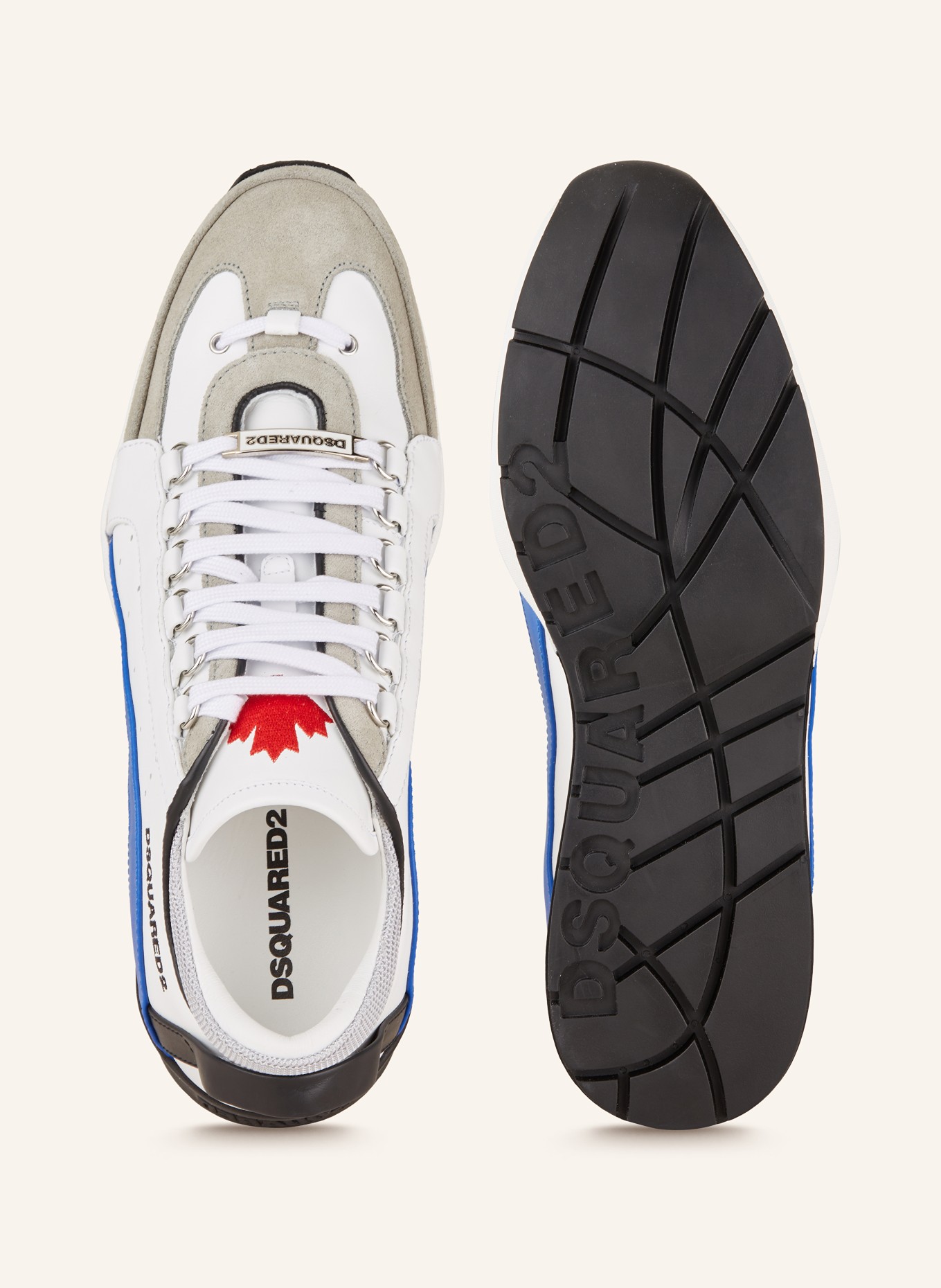 DSQUARED2 Sneakers LEGENDARY, Color: WHITE/ BLUE/ GRAY (Image 5)
