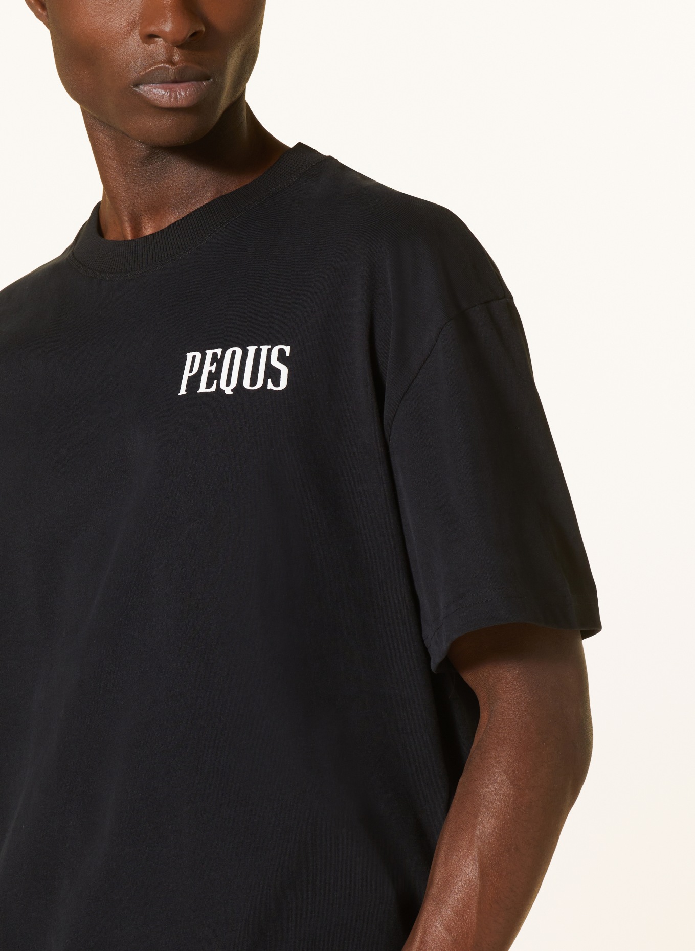 PEQUS T-shirt, Color: BLACK (Image 4)