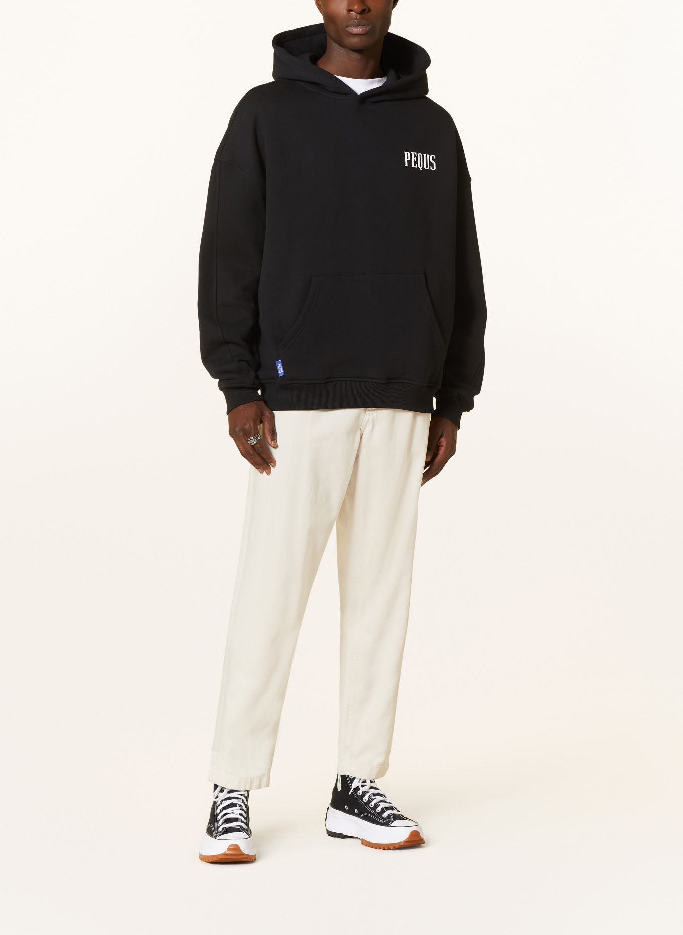 PEQUS Oversized hoodie, Color: BLACK (Image 3)