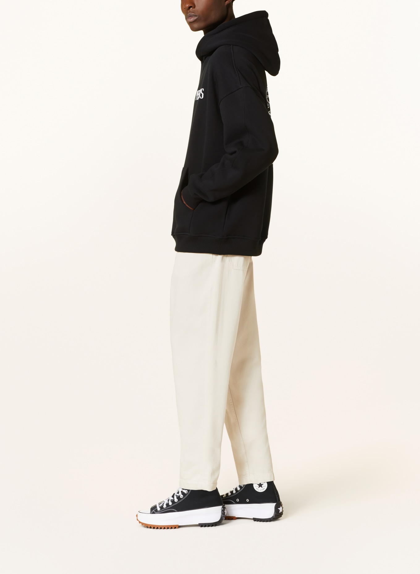PEQUS Oversized hoodie, Color: BLACK (Image 4)