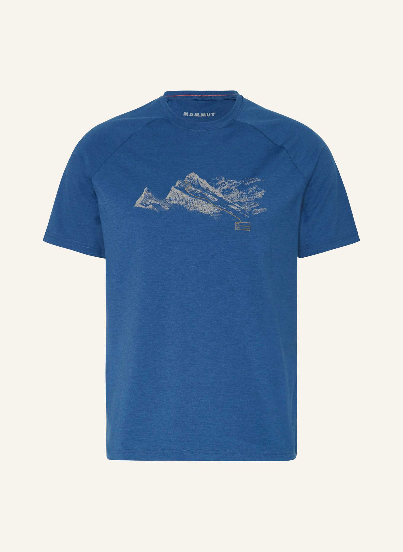 MAMMUT T-shirt MOUNTAIN, Kolor: NIEBIESKI (Obrazek 1)