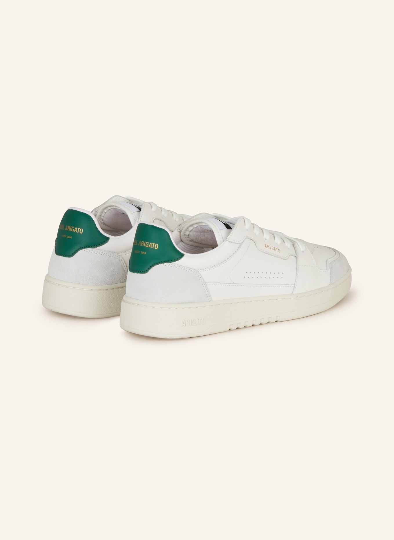 AXEL ARIGATO Sneakers DICE LO, Color: WHITE/ GREEN/ LIGHT GRAY (Image 2)
