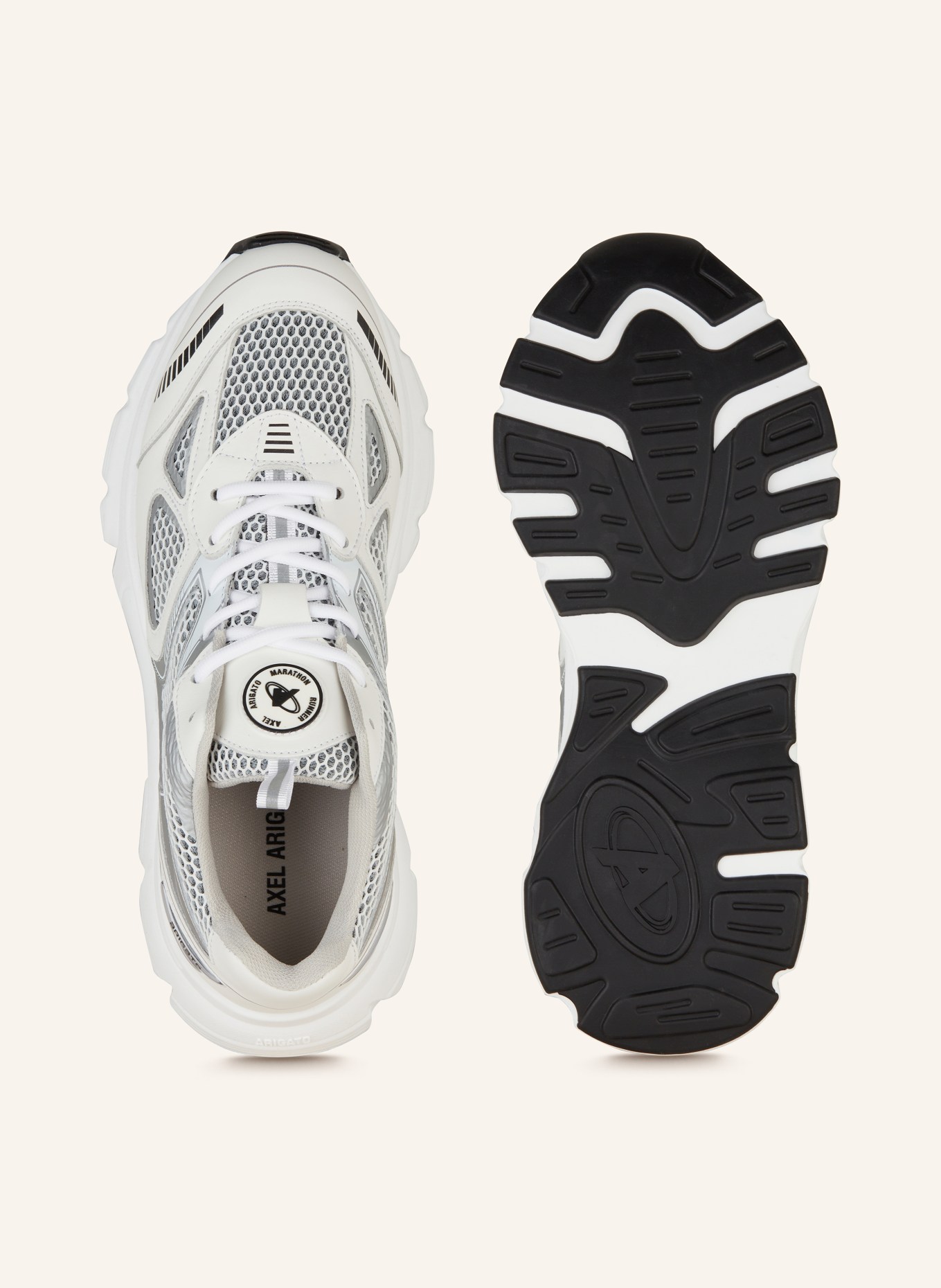 AXEL ARIGATO Sneakers MARATHON RUNNER, Color: WHITE/ SILVER (Image 5)