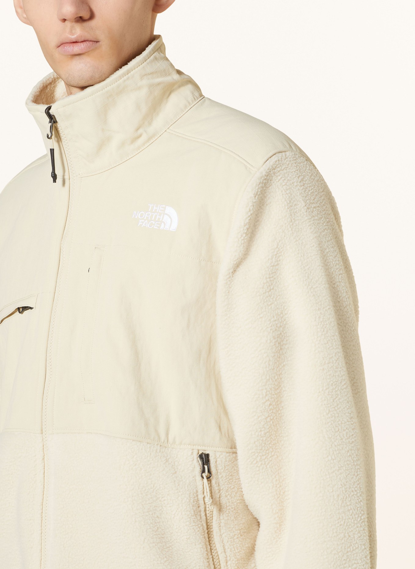 THE NORTH FACE Jacket DENALI with teddy, Color: LIGHT YELLOW (Image 4)