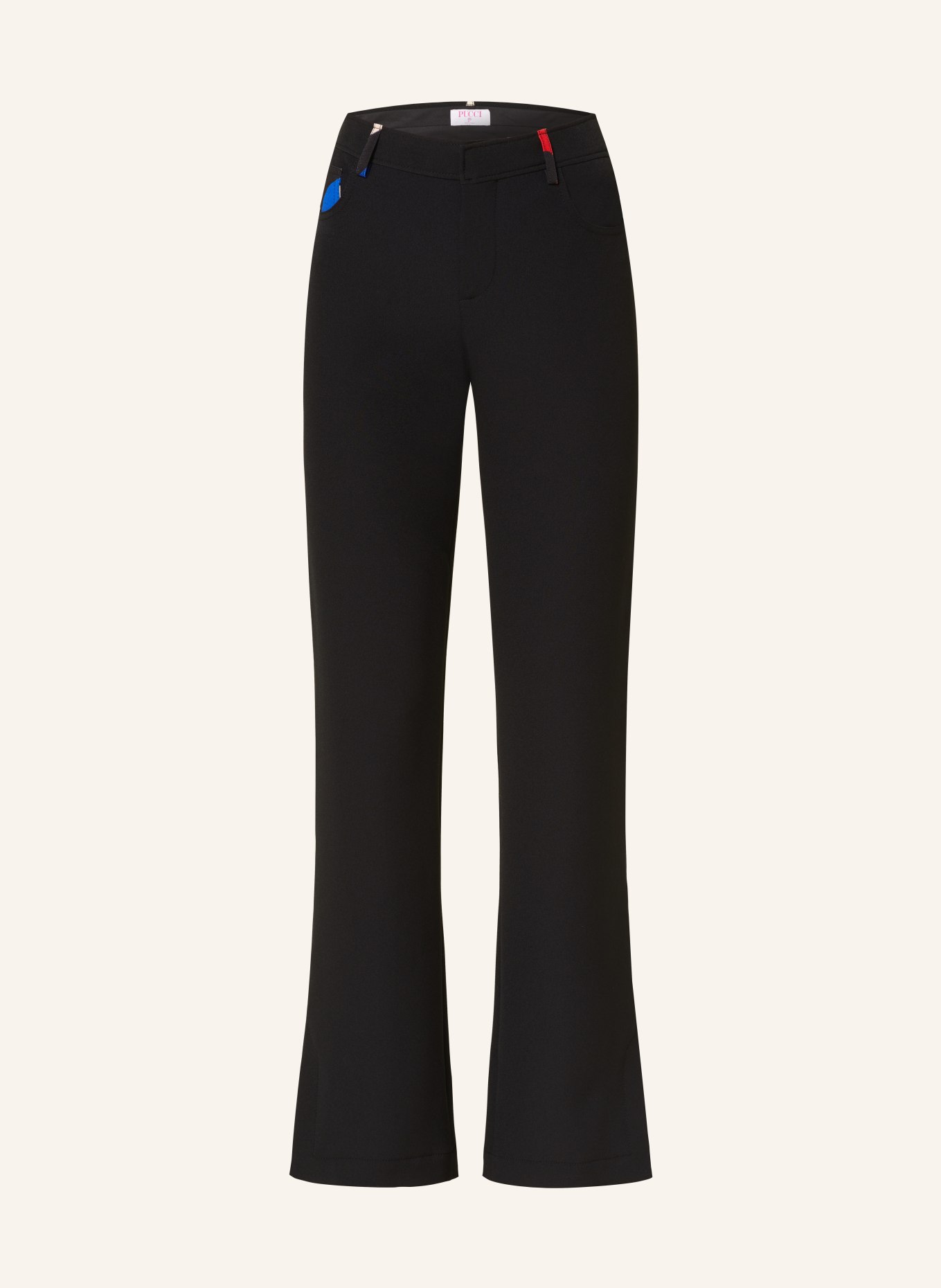 PUCCI Trousers, Color: BLACK (Image 1)