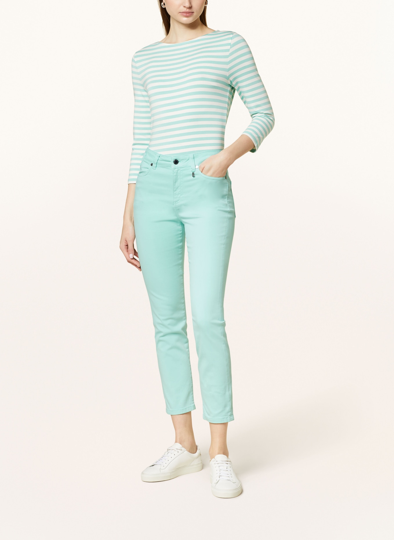 BOGNER 7/8 trousers JULIE, Color: MINT (Image 2)