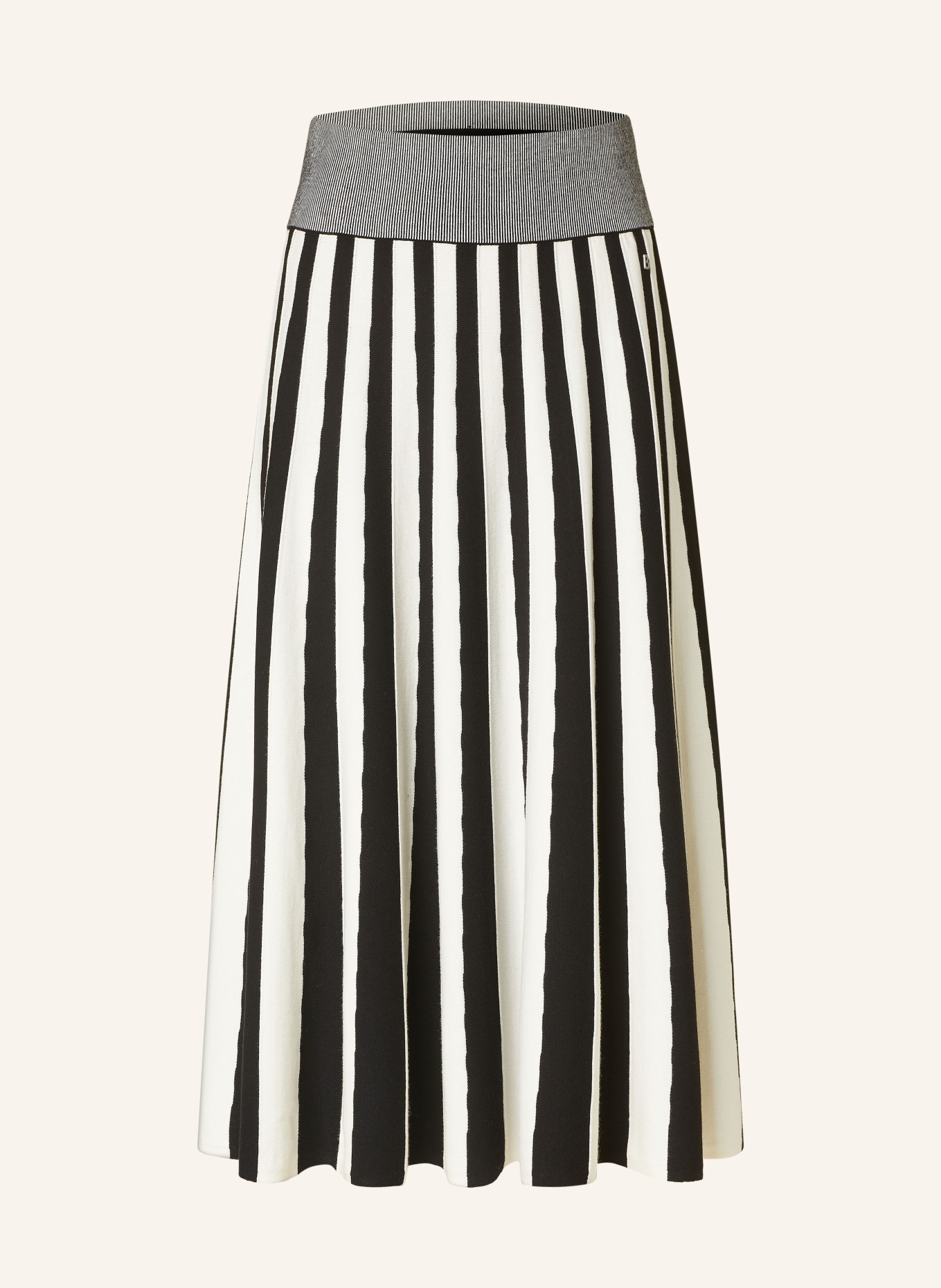 BOGNER Skirt MELANI, Color: BLACK/ WHITE (Image 1)