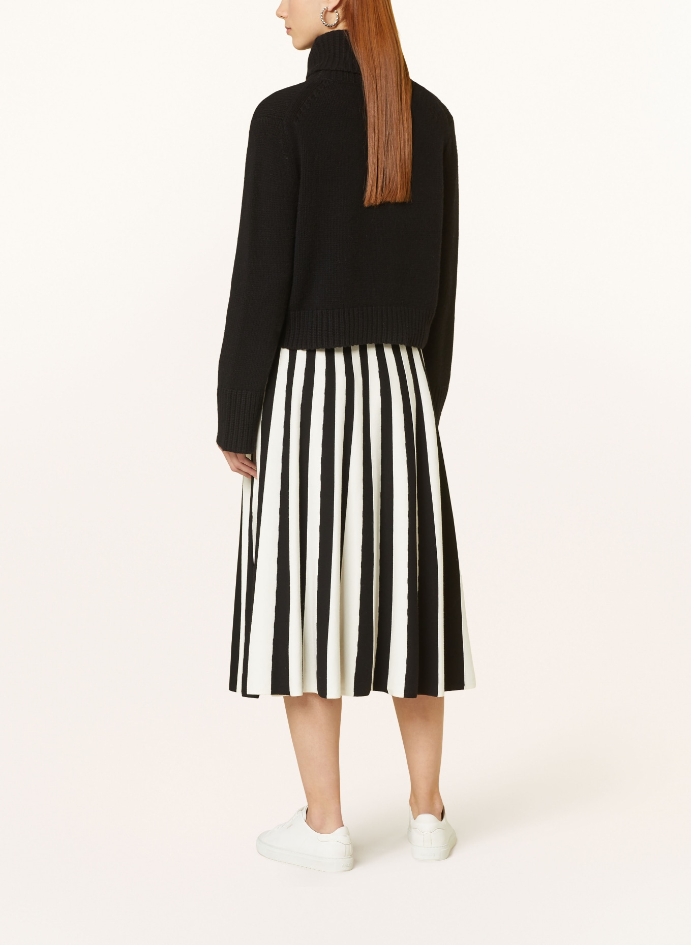 BOGNER Skirt MELANI, Color: BLACK/ WHITE (Image 3)