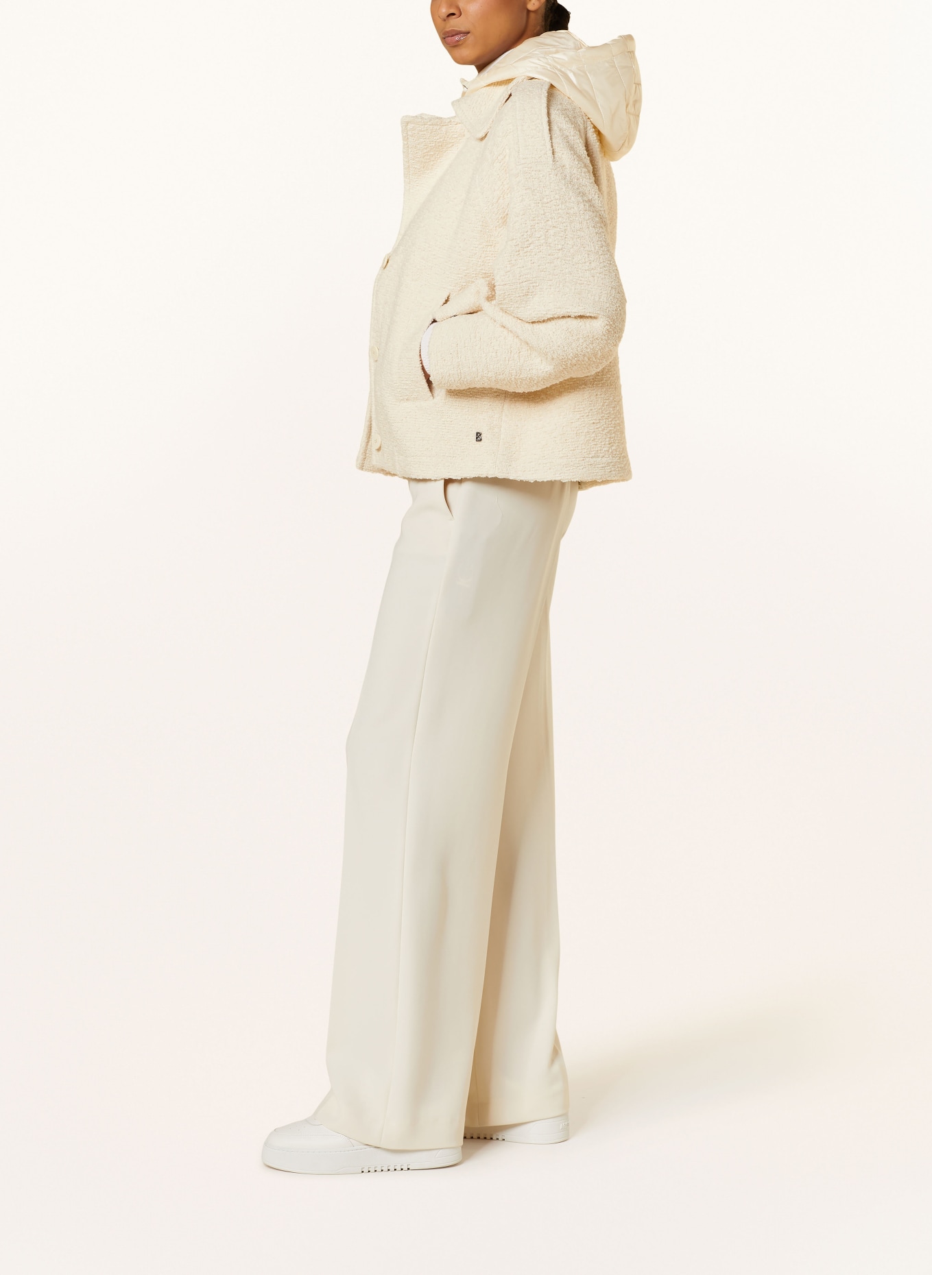 BOGNER Tweed jacket AMBRA with detachable trim, Color: ECRU (Image 4)