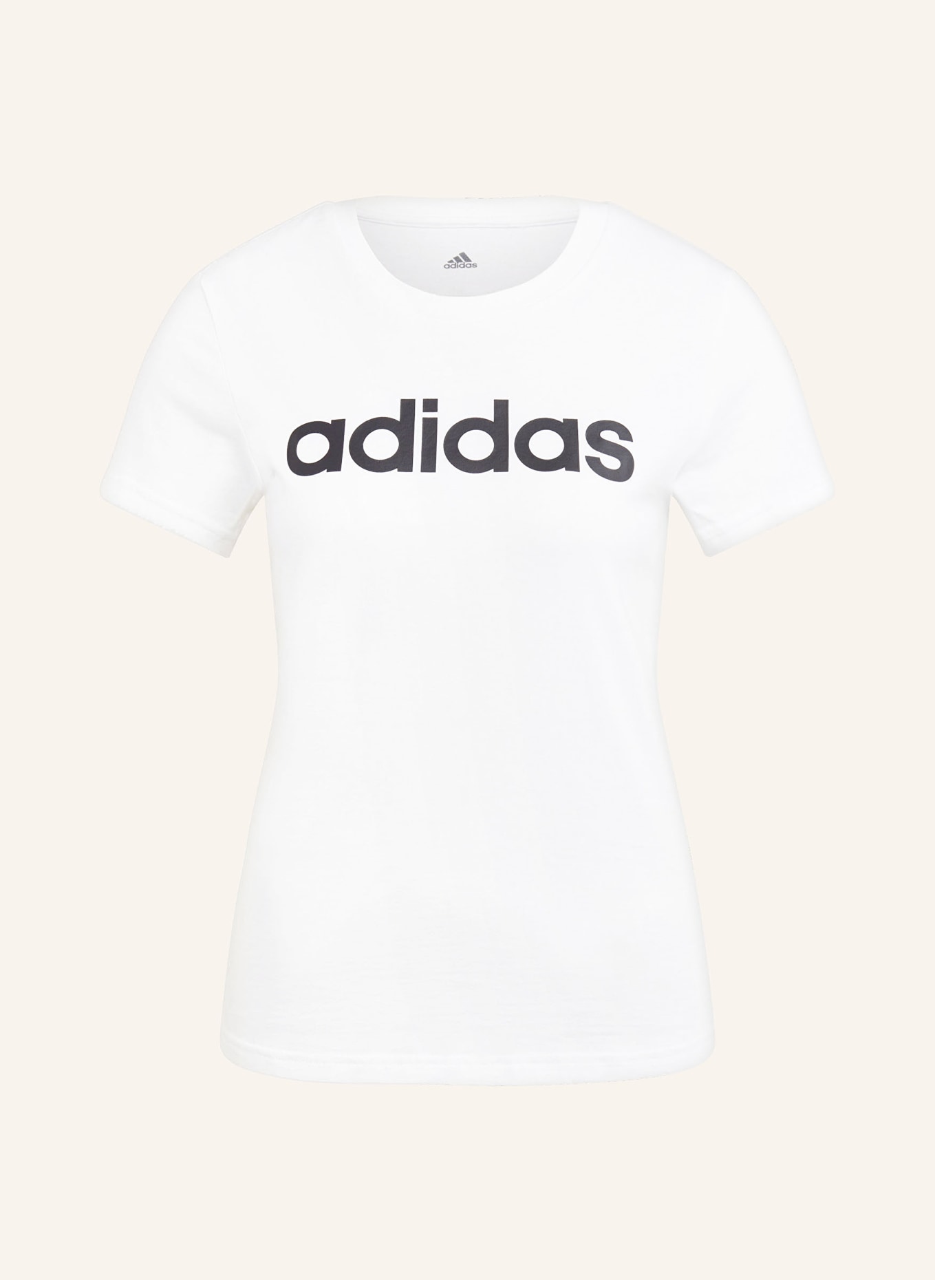 adidas T-shirt LOUNGEWEAR, Color: WHITE (Image 1)