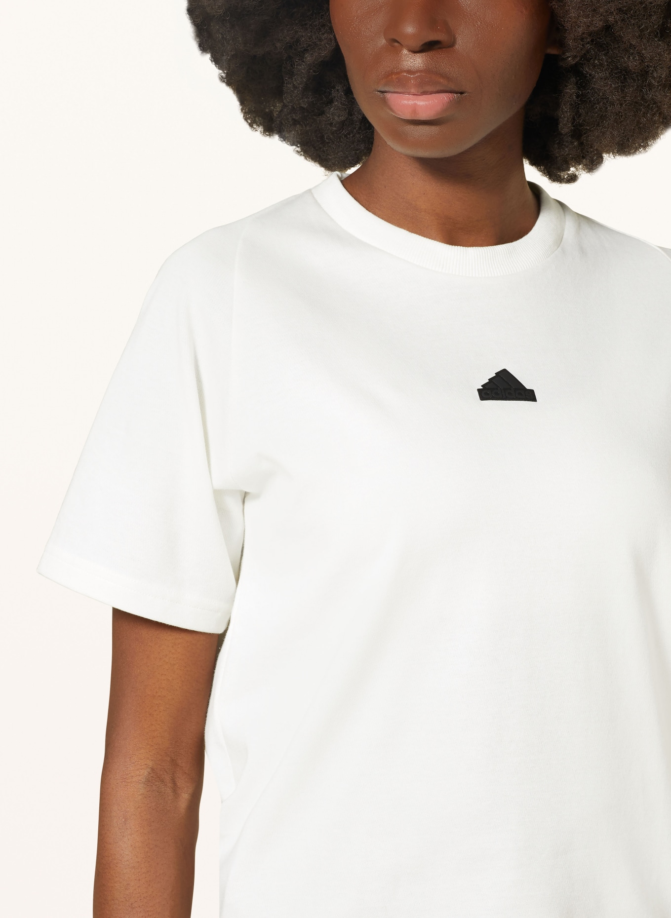 adidas T-shirt Z.N.E., Color: WHITE (Image 4)