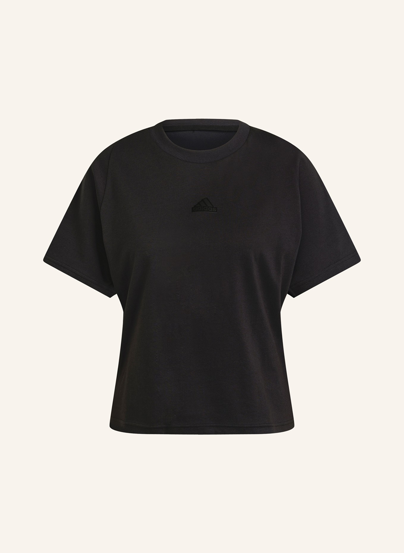 adidas T-Shirt mit Mesh, Farbe: SCHWARZ (Bild 1)