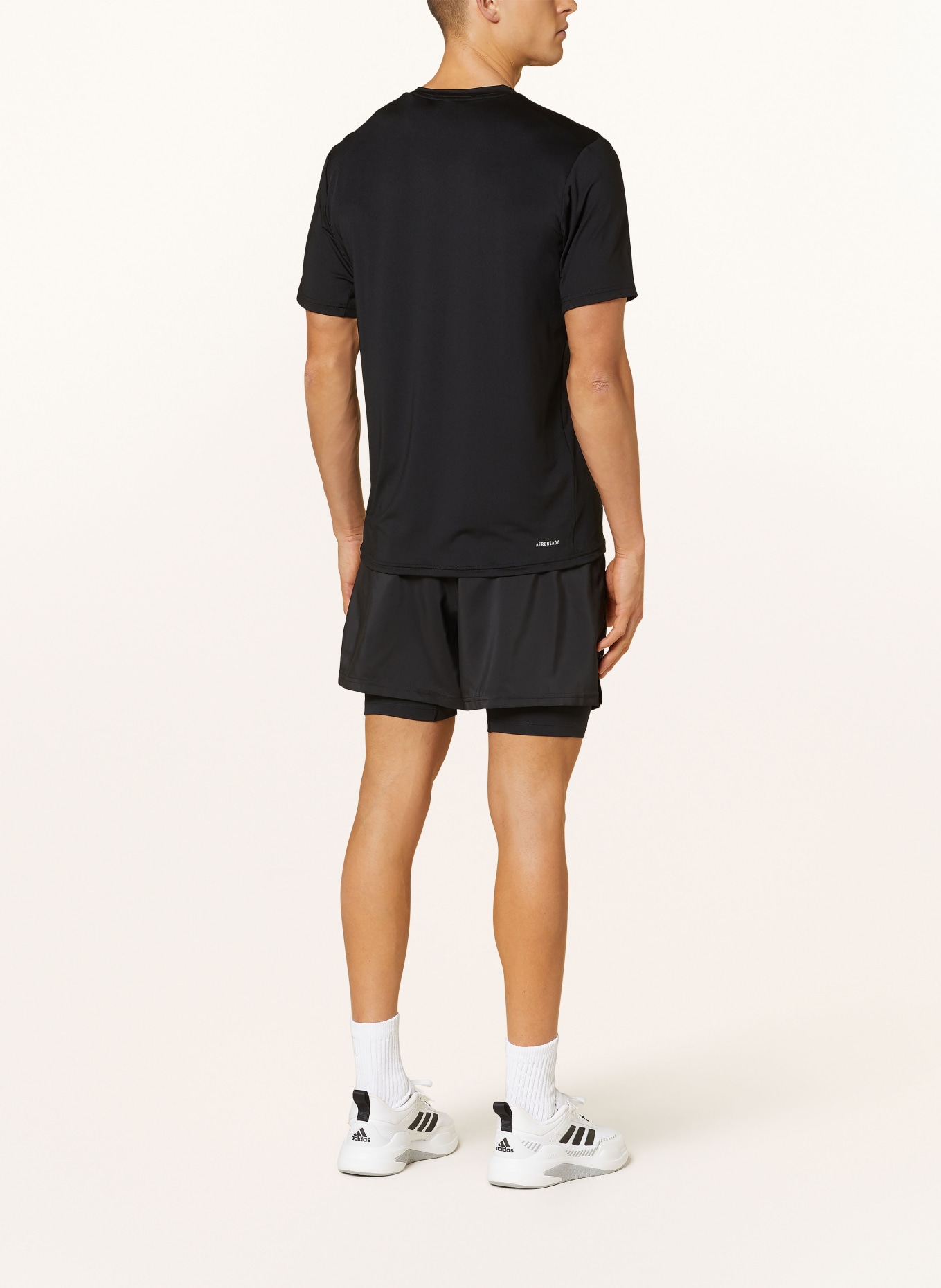 adidas T-shirt TRAIN ESSENTIALS, Color: BLACK (Image 3)