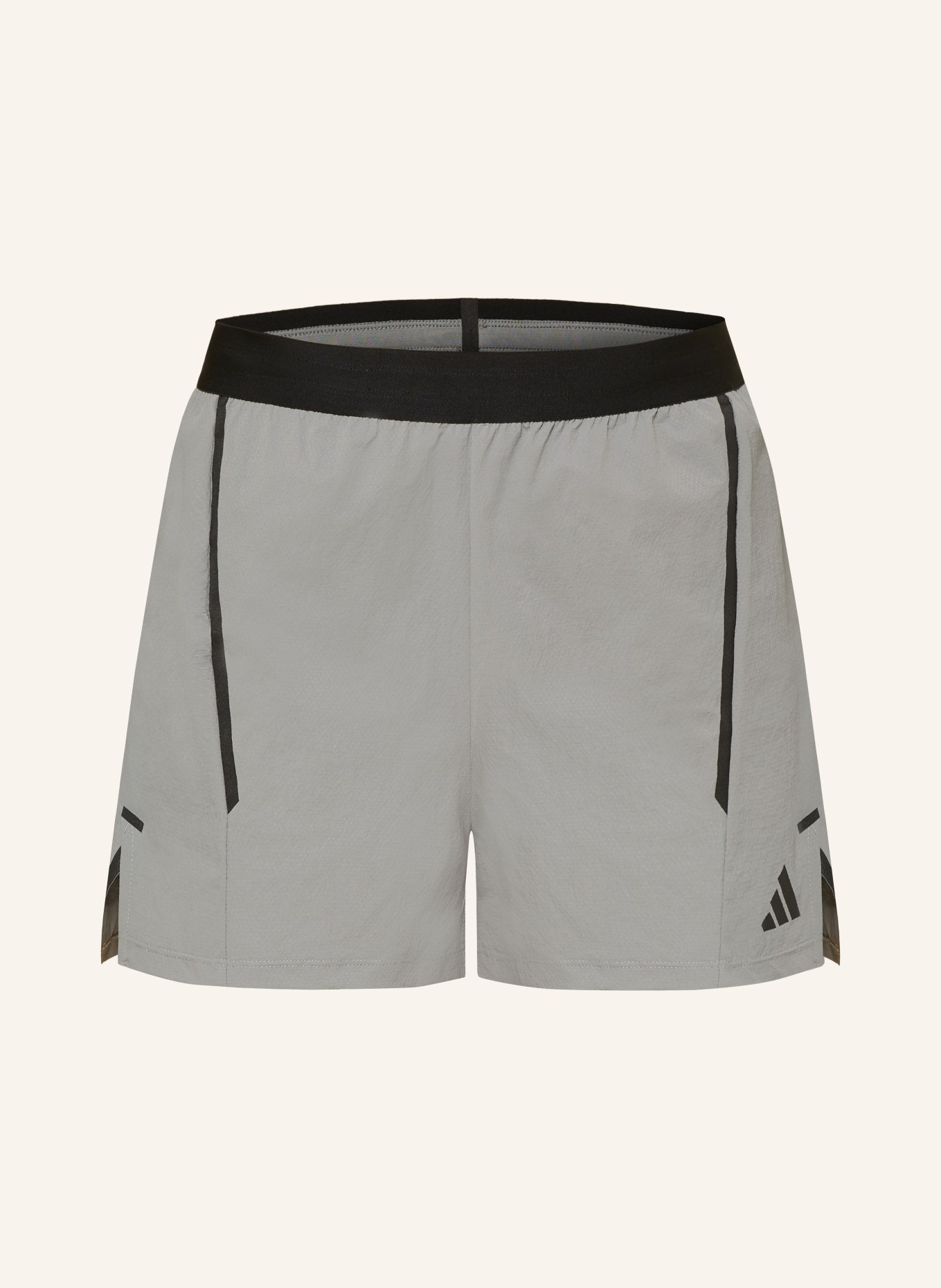 adidas 2-in-1 training shorts DESIGNED FOR TRAINING, Color: GRAY (Image 1)