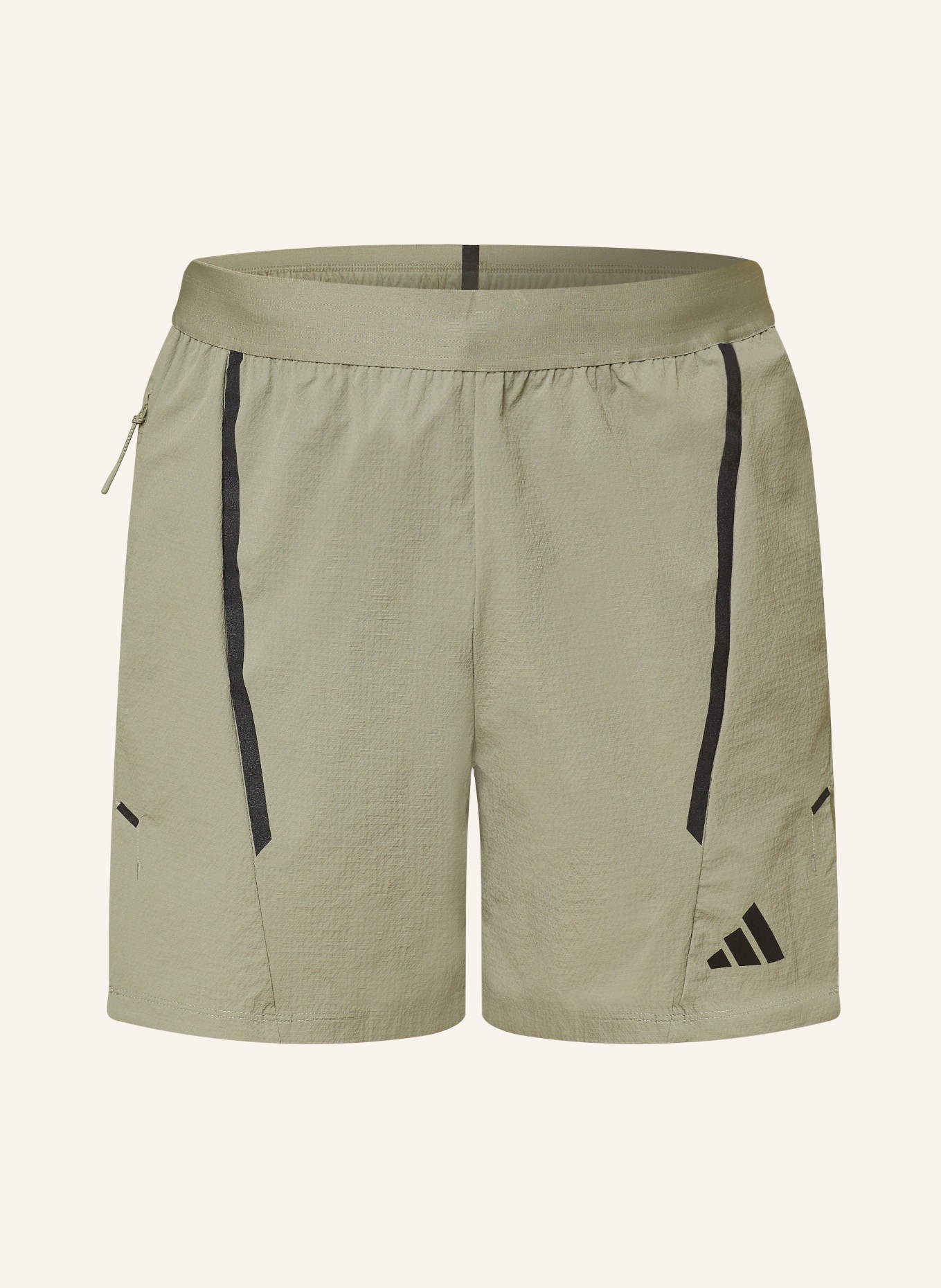 adidas Tréninkové šortky DESIGNED FOR TRAINING, Barva: SVĚTLE ZELENÁ (Obrázek 1)
