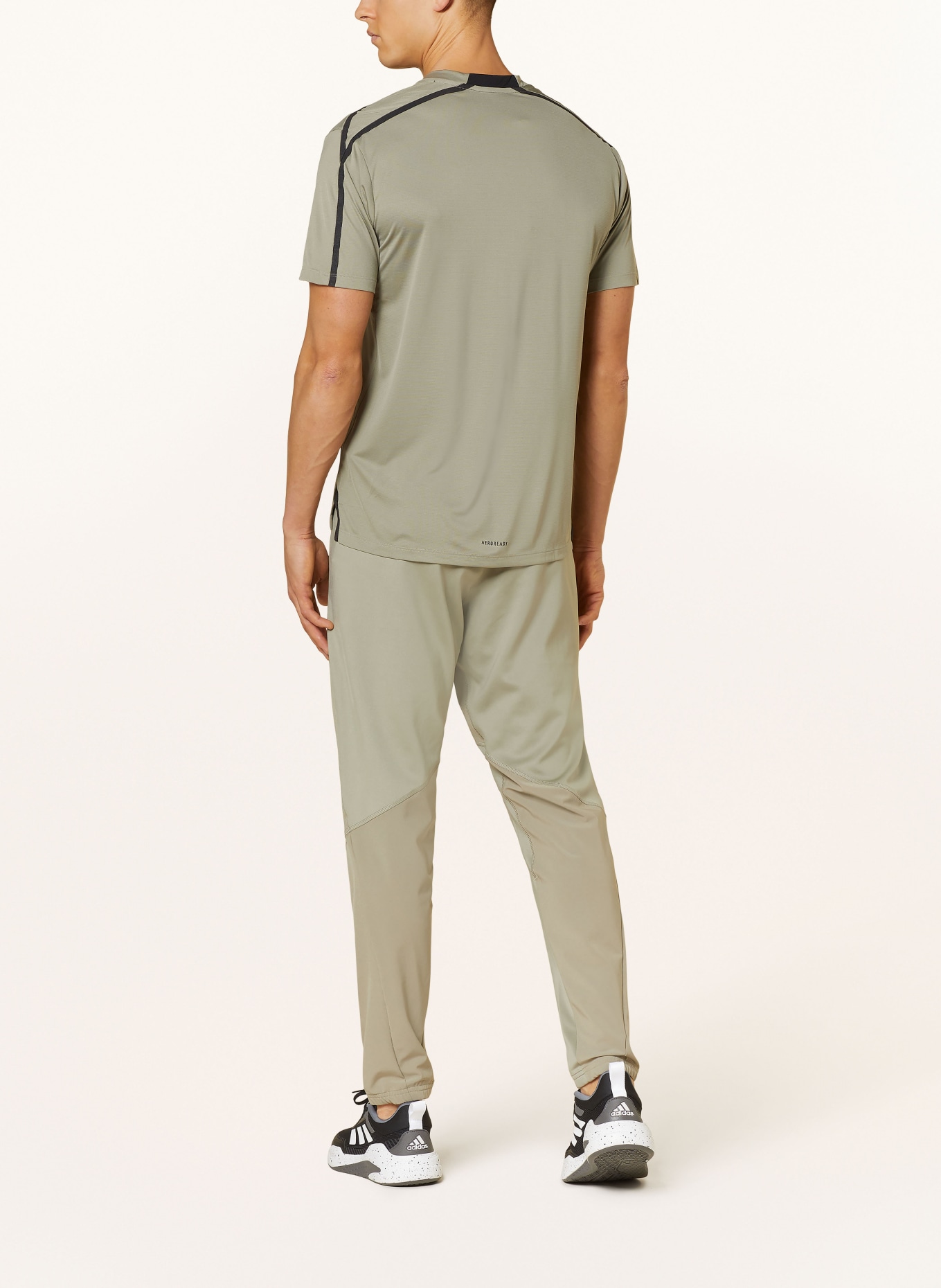 adidas Training pants DESIGNED FOR TRAINING, Color: OLIVE (Image 3)