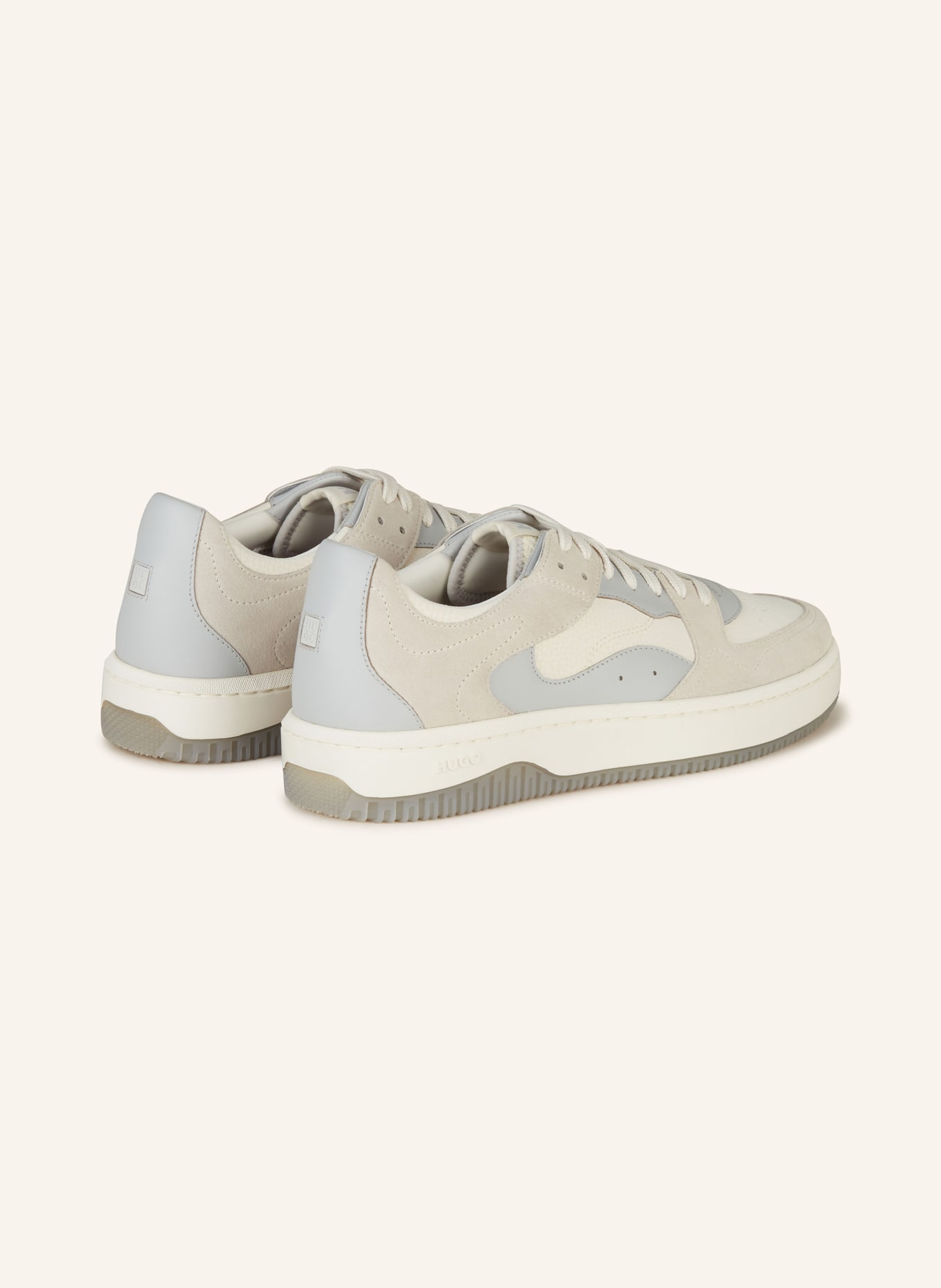 HUGO Sneakers KILIAN TENN, Color: WHITE/ LIGHT GRAY (Image 2)