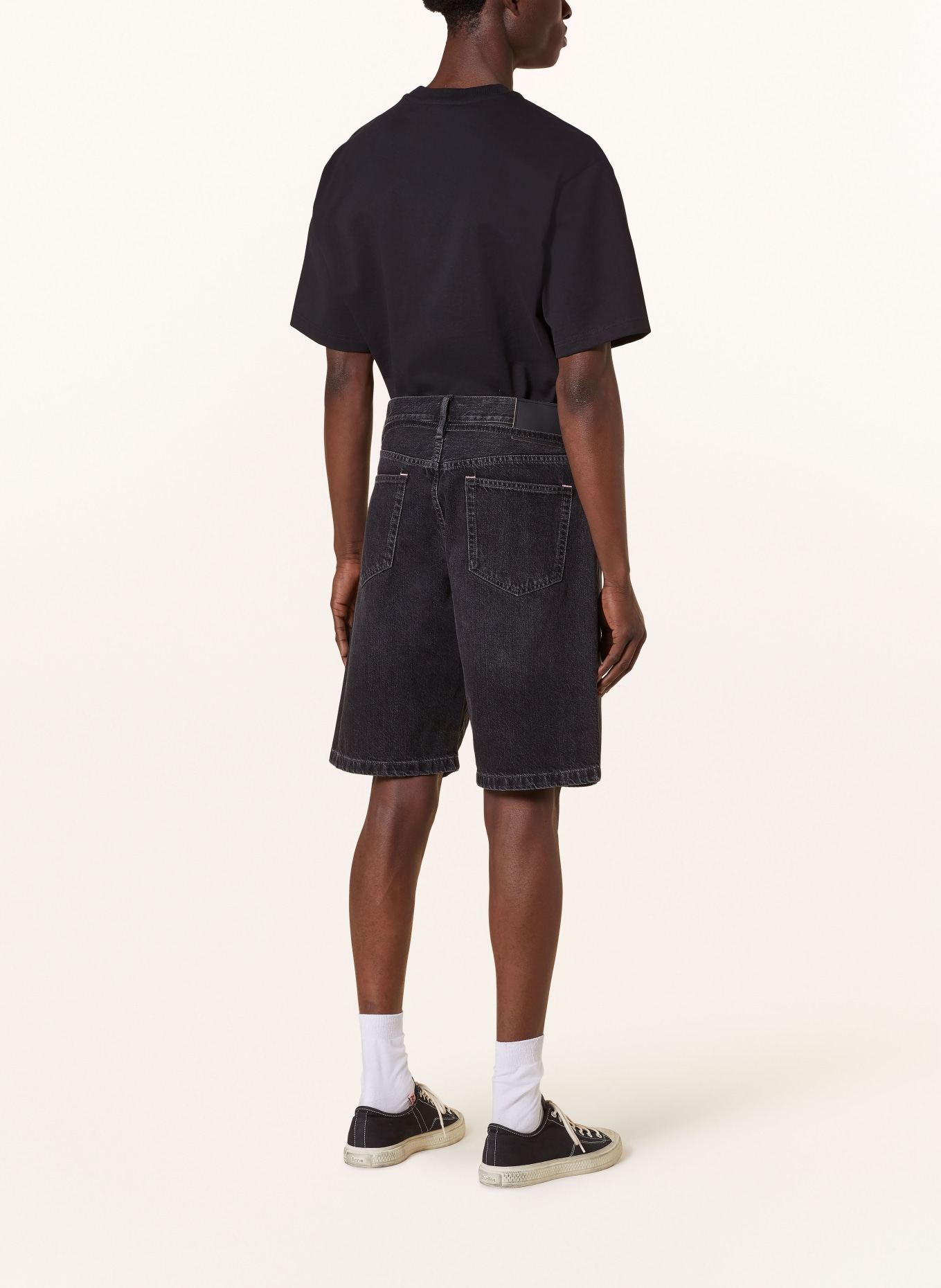 Acne Studios Jeansshorts, Farbe: 900 BLACK (Bild 3)