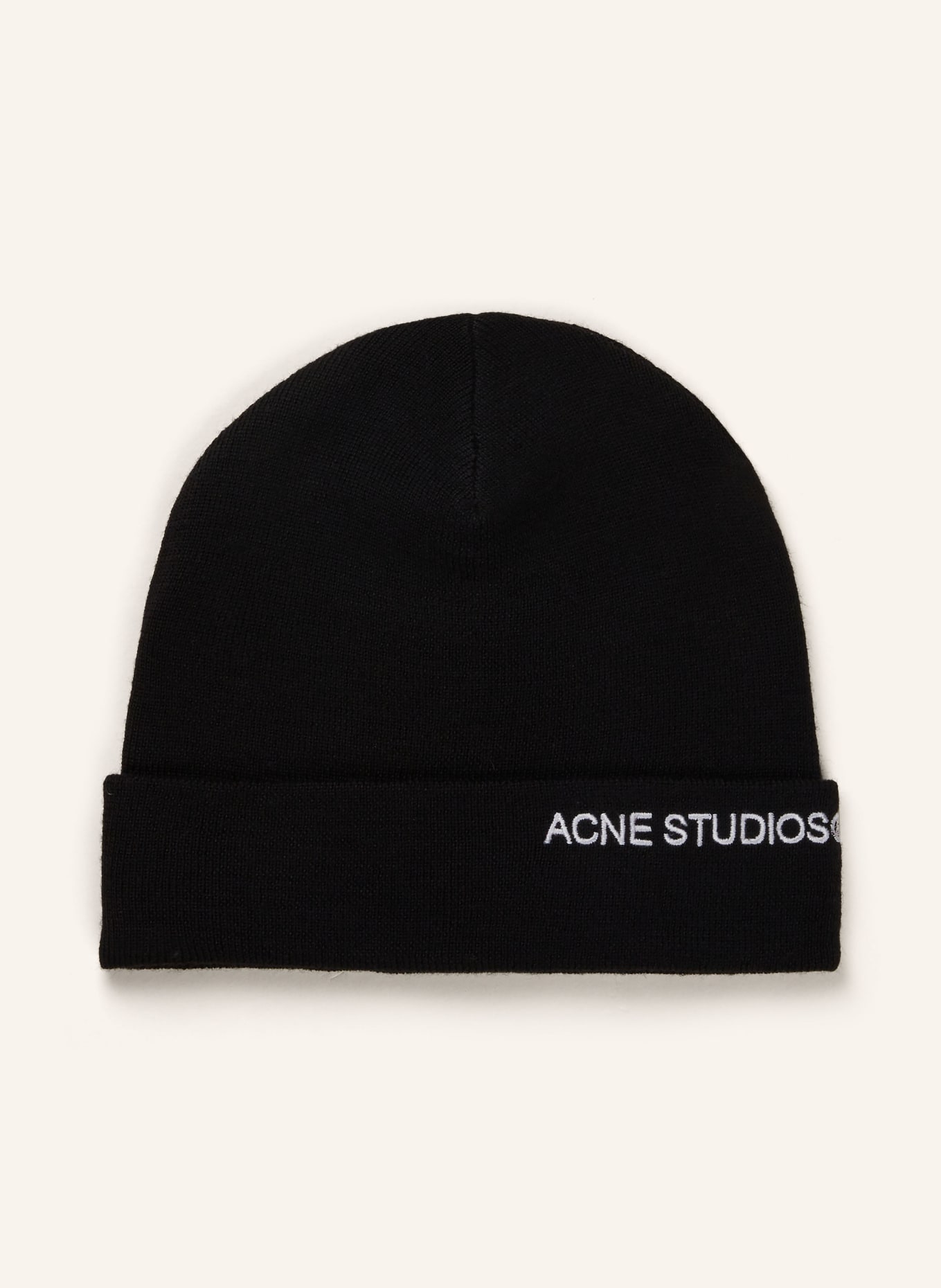 Acne Studios Beanie, Color: BLACK/ WHITE (Image 1)