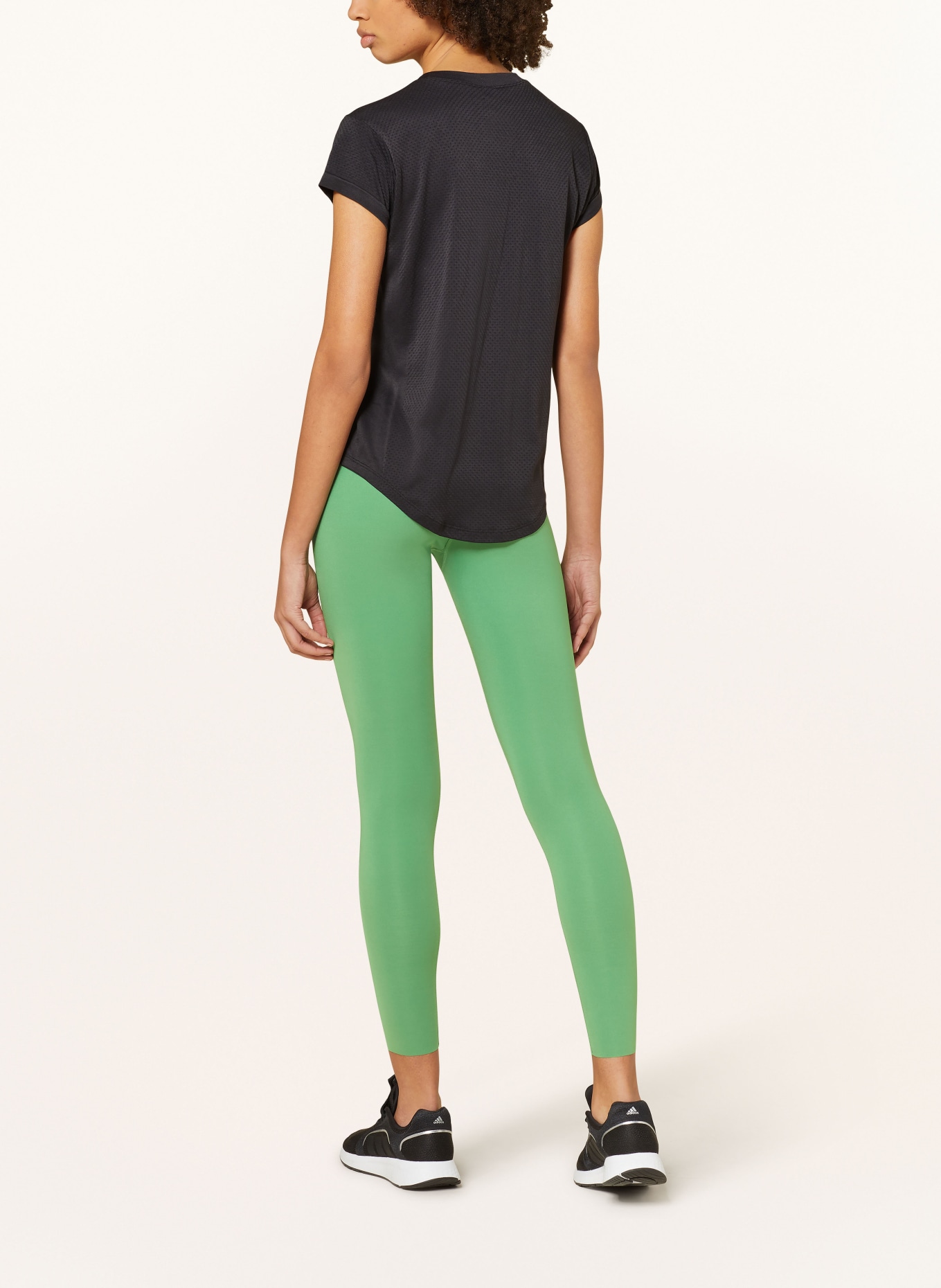 adidas Tights OPTIME POWER, Color: GREEN (Image 3)
