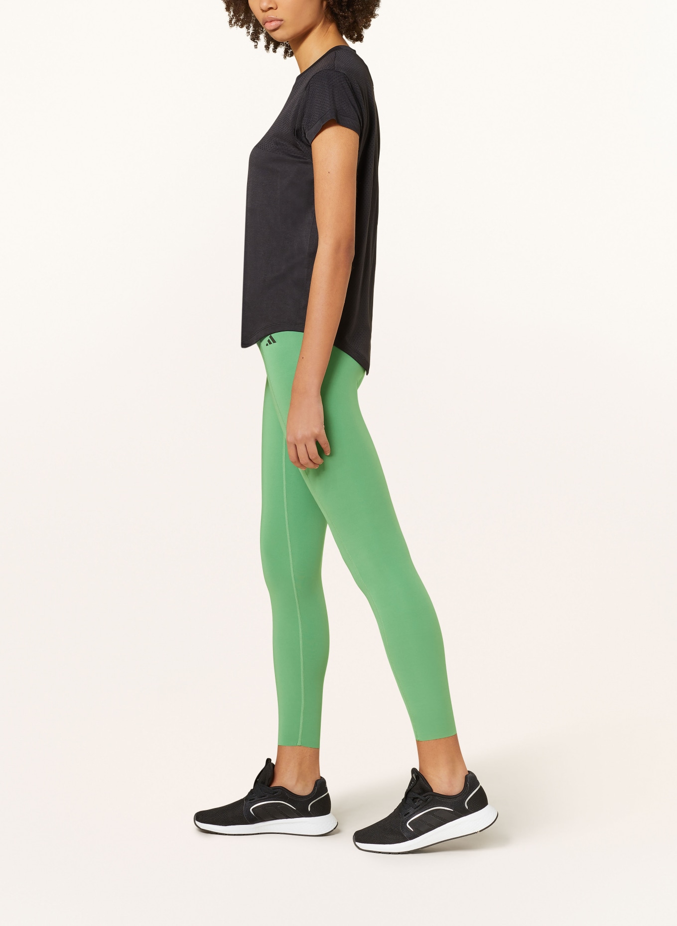 adidas Tights OPTIME POWER, Color: GREEN (Image 4)